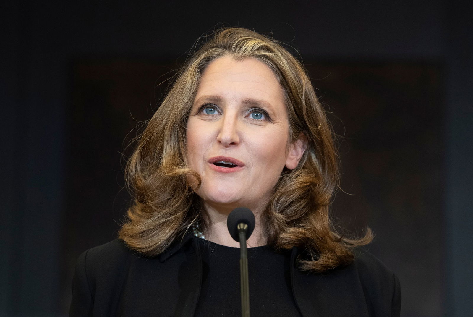 «Ich trete an, um für Kanada zu kämpfen», teilte die Ex-Vize-Premierministerin Chrystia Freeland mit. (Archivbild)