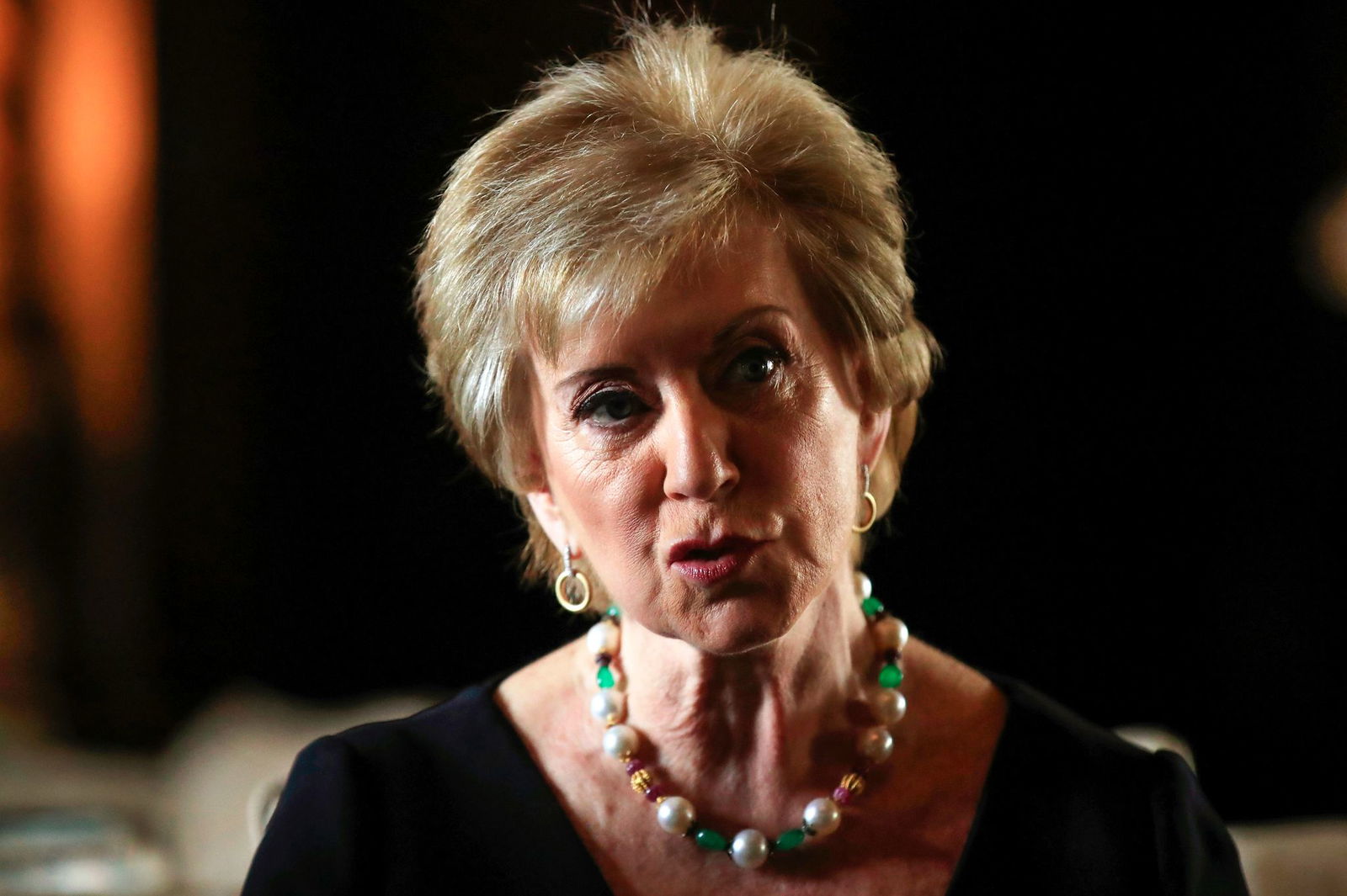 Linda McMahon ist als Bildungsministerin vorgesehen. (Archivbild)