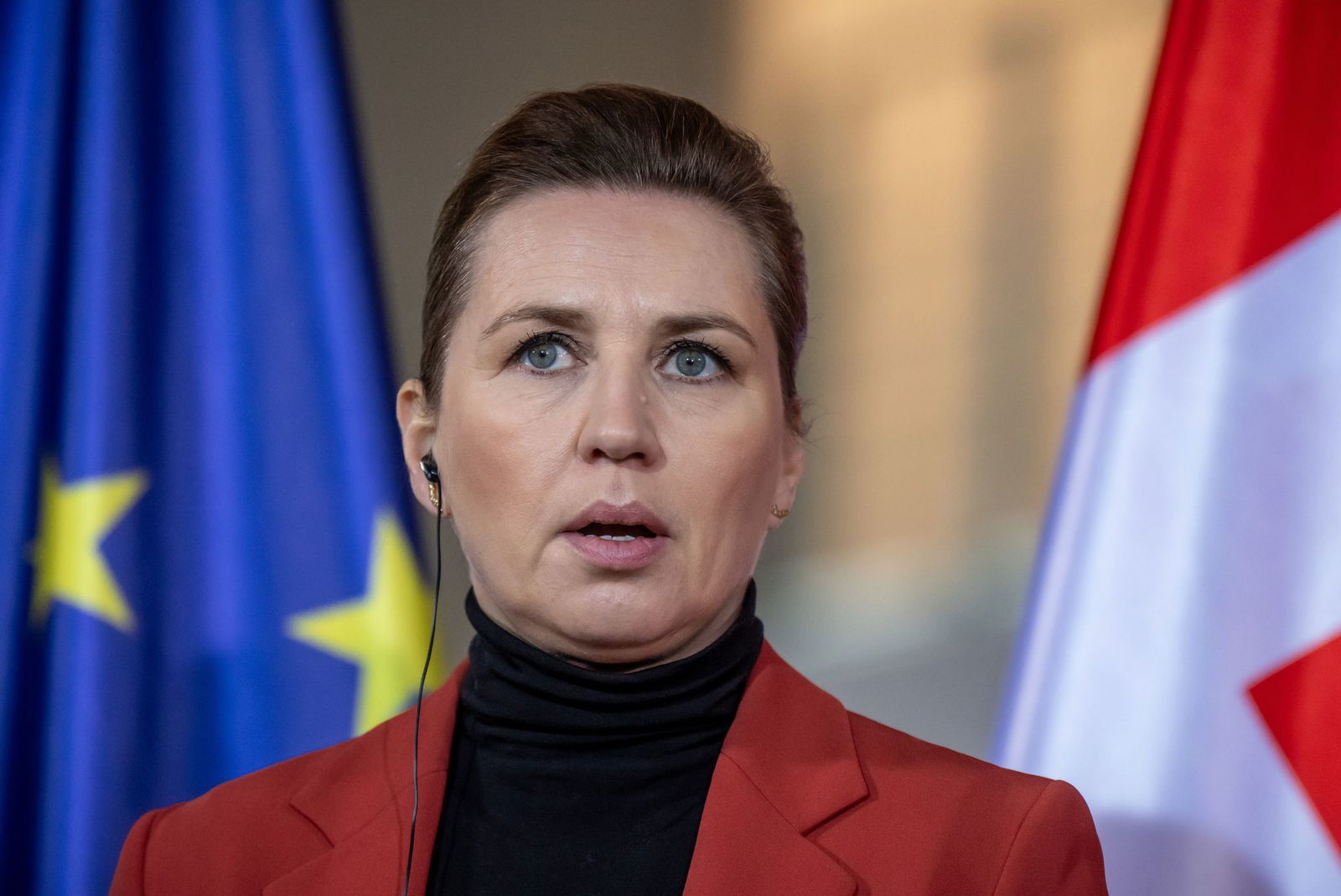 Um europäischen Rückhalt bemüht: Dänemarks Ministerpräsidentin Mette Frederiksen.