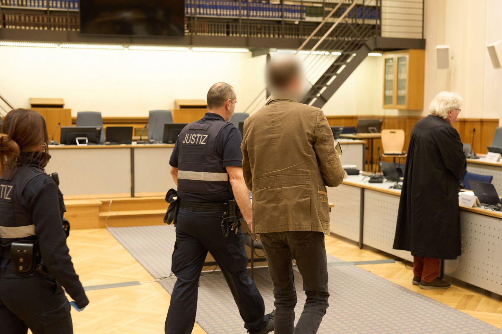 Der Angeklagte stellte den Antrag nach den Plädoyers. (Archivbild)