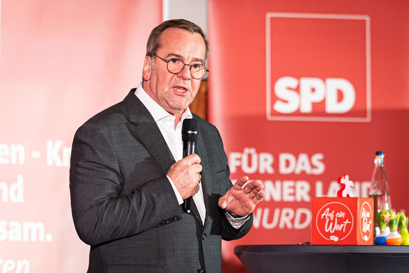 Pistorius warnt vor Putin.