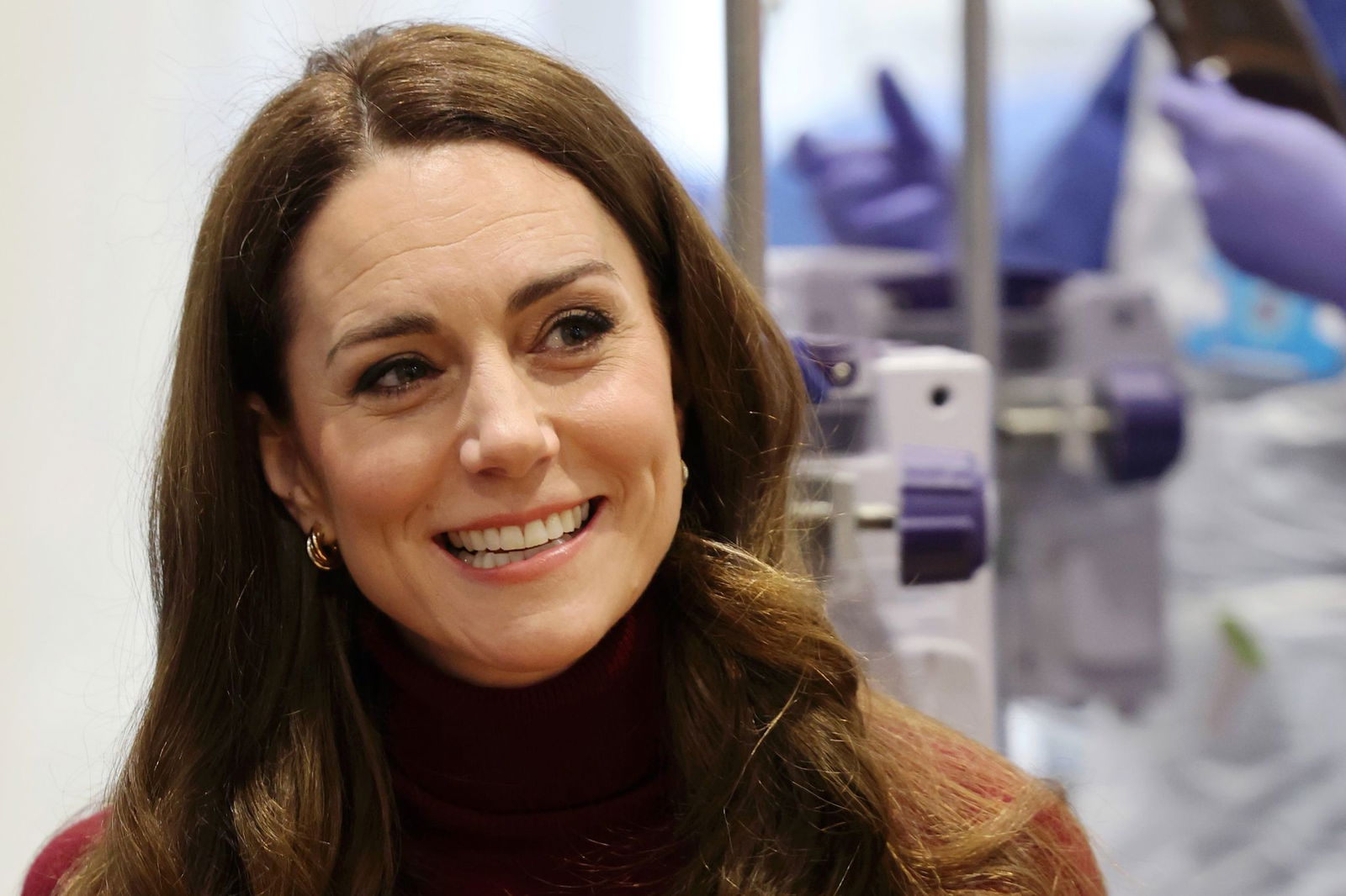 Am Dienstag besuchte Kate ein Londoner Krankenhaus, in dem sie auch selbst behandelt worden war.