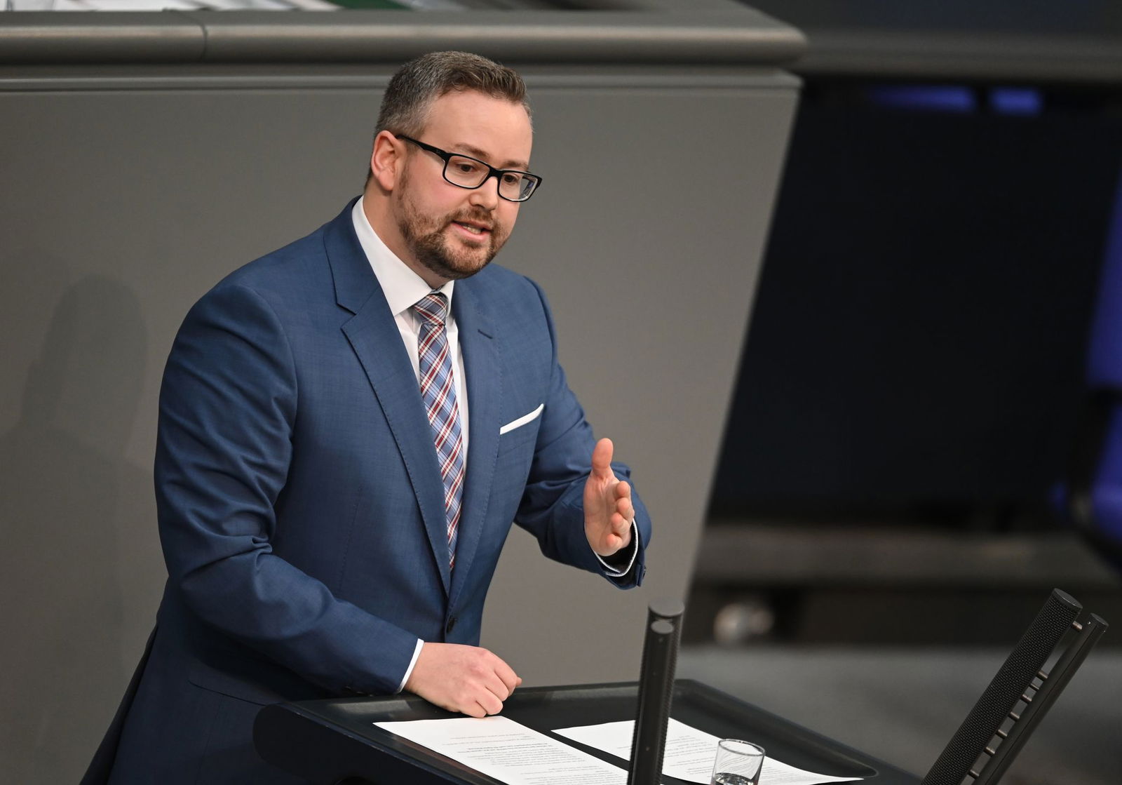 AfD-Vertreter Münzenmaier fordert ein Rückkehrprogramm. (Archivbild)