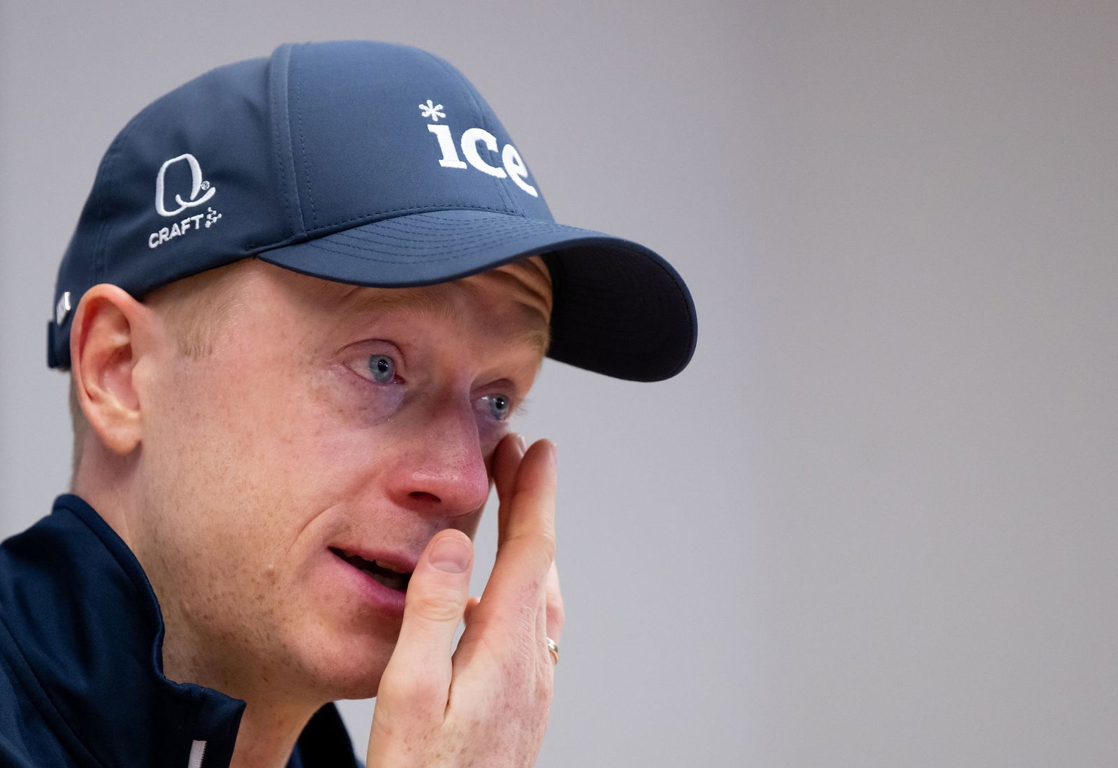 Kann seine Emotionen nicht zurückhalten: Johannes Thingnes Bö.