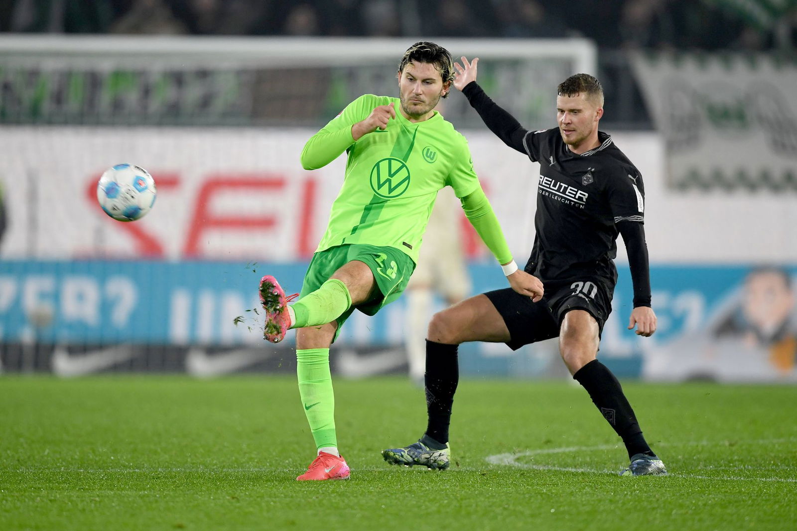 Wolfsburgs Torschütze Jonas Wind.