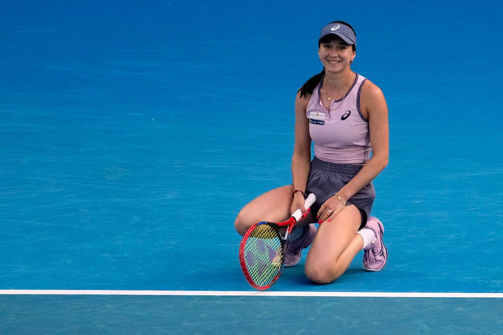 Eva Lys war im Achtelfinale chancenlos