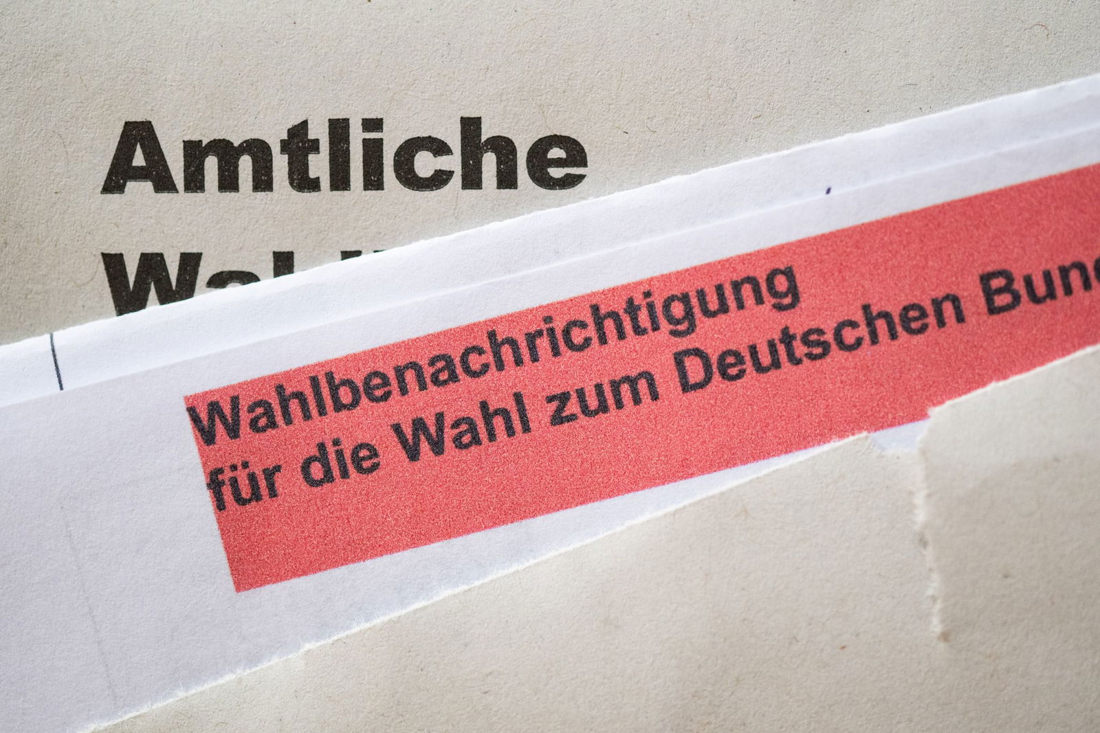 In Wahlbenachrichtigungen der Gemeinde Gersheim findet sich ein falsches Datum für die Bundestagswahl. (Symbolbild)
