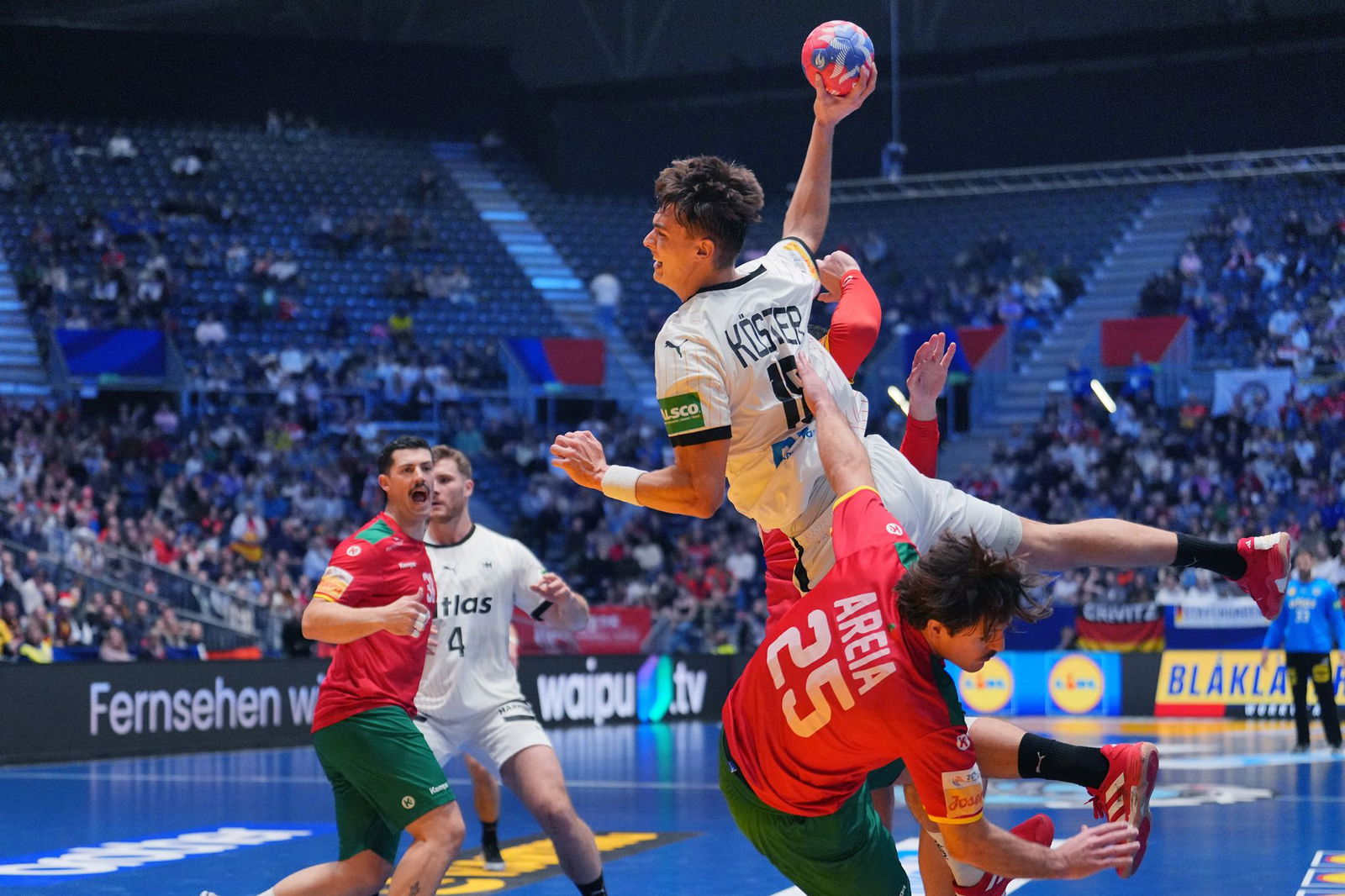 Die deutschen Handballer sind im WM-Viertelfinale gegen Portugal ausgeschieden.