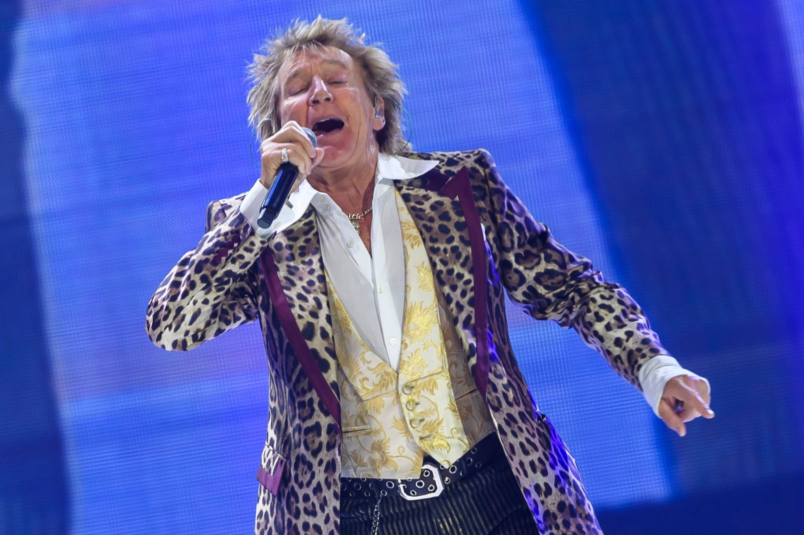 Rod Stewart hat ein Ende großer Welttourneen angekündigt, aber zur Ruhe will er sich nicht setzen. (Archivfoto) 
