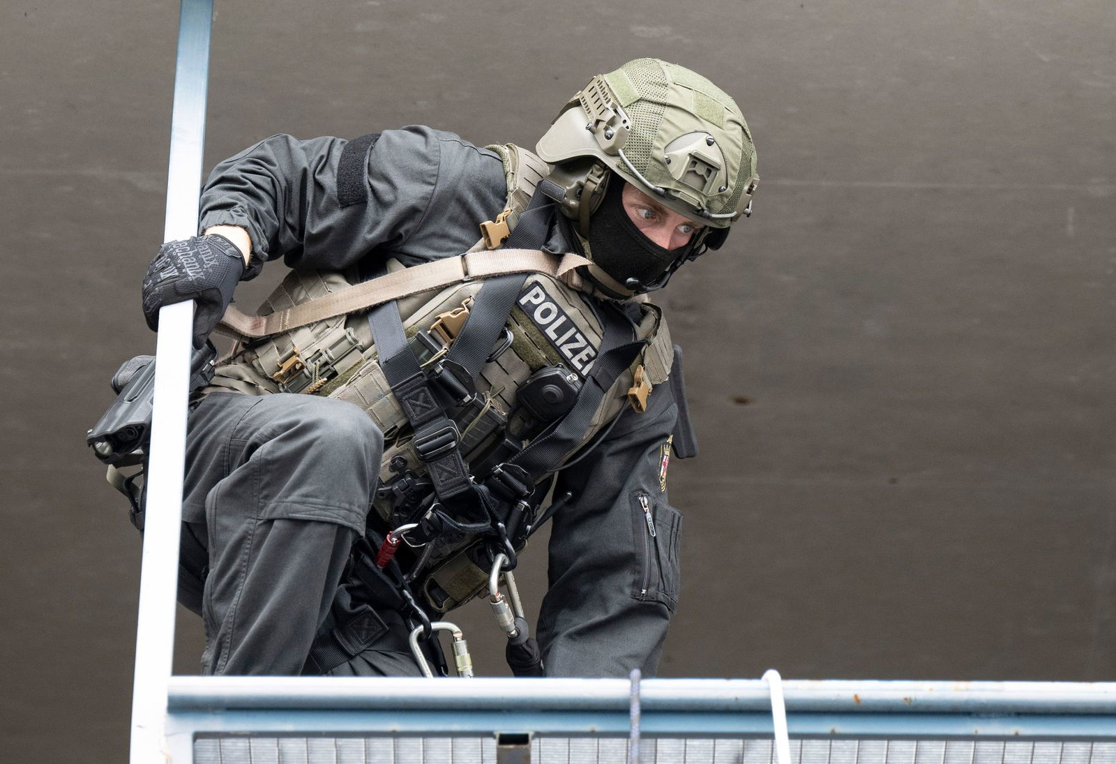 Die SEK-Beamten müssen ständig gefährliche Situationen trainieren. (Archivbild) 