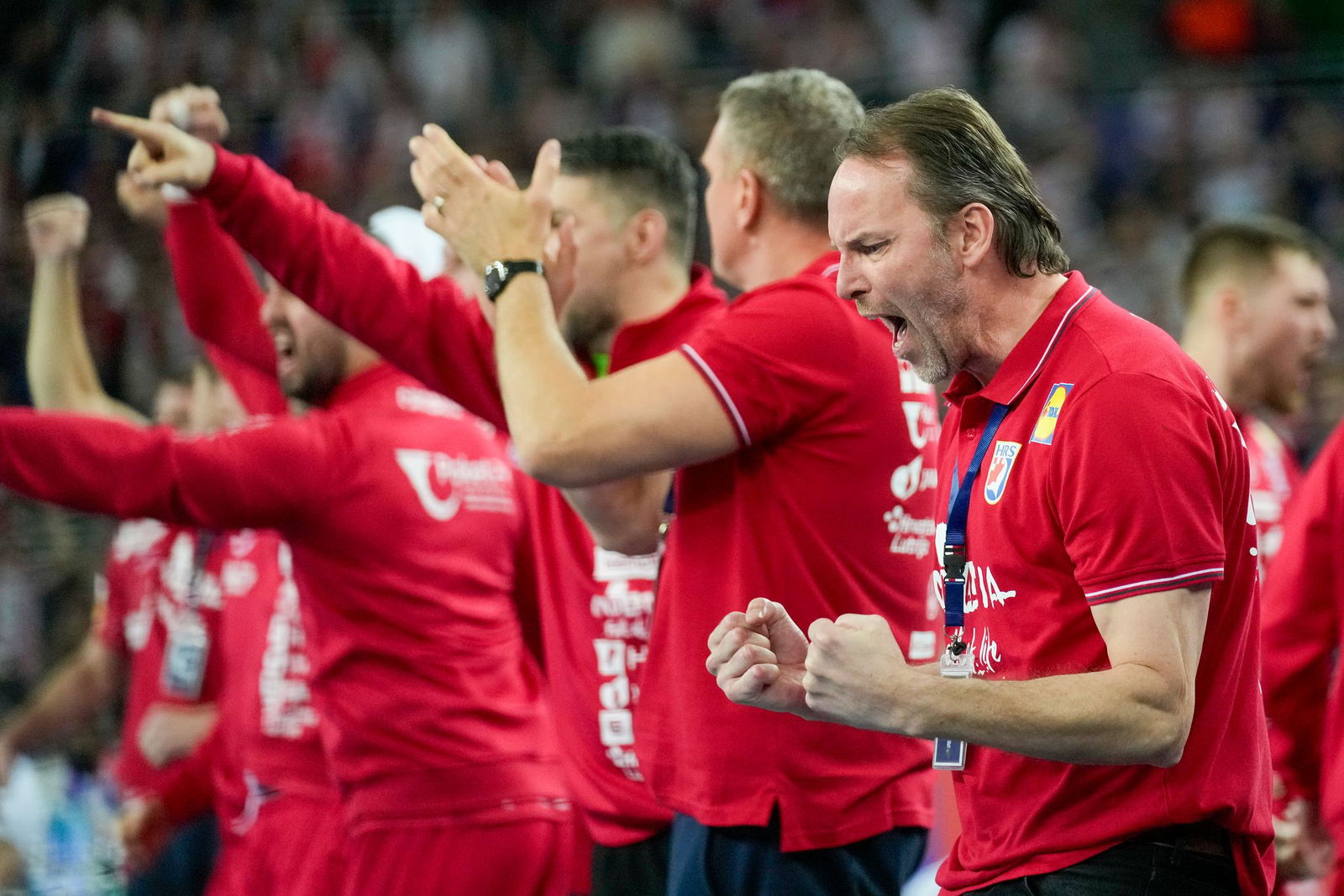 Der ehemalige Bundestrainer Dagur Sigurdsson trainiert die Kroaten seit 2024.