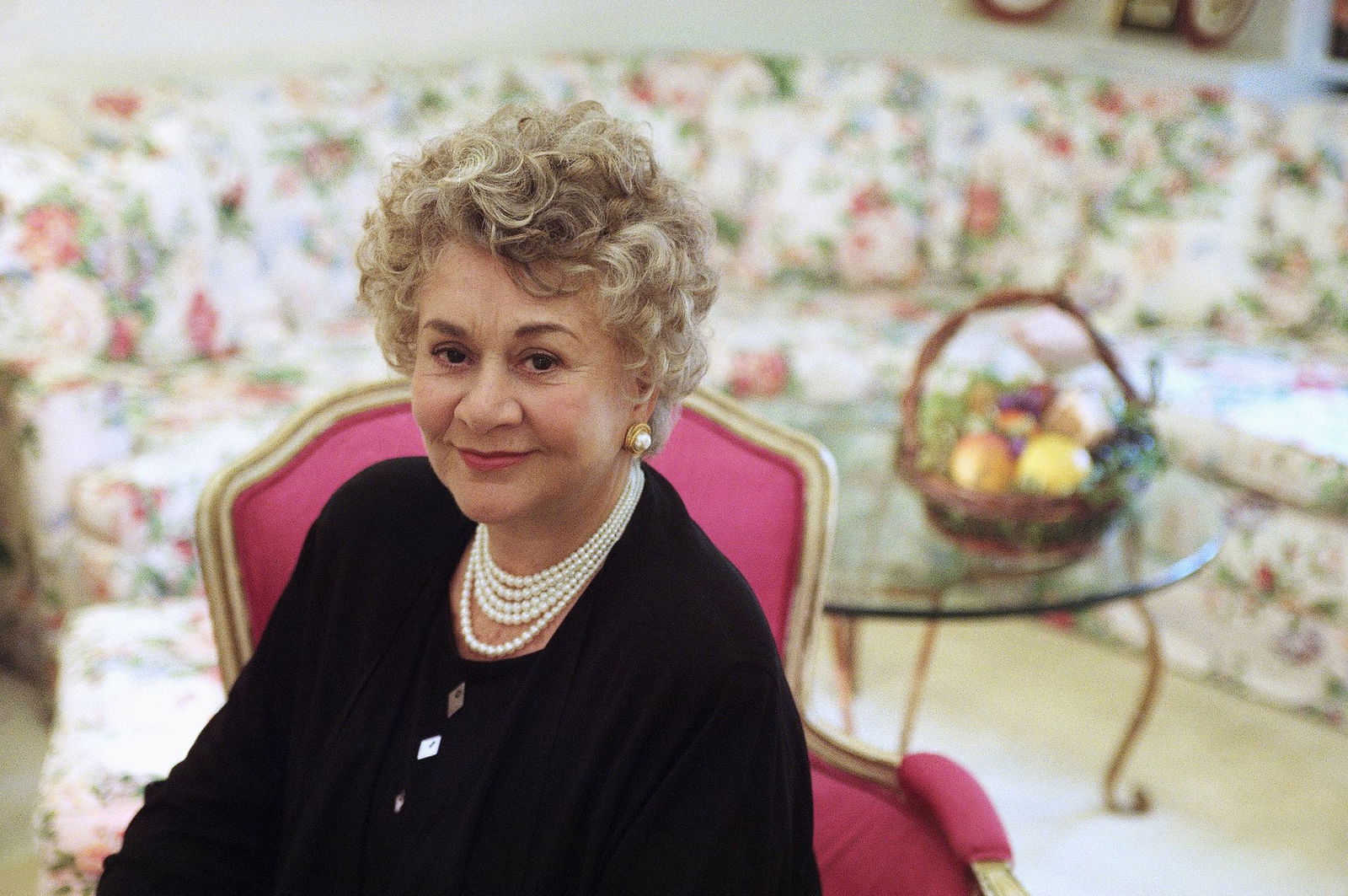 Machte spät in Hollywood Karriere: Joan Plowright