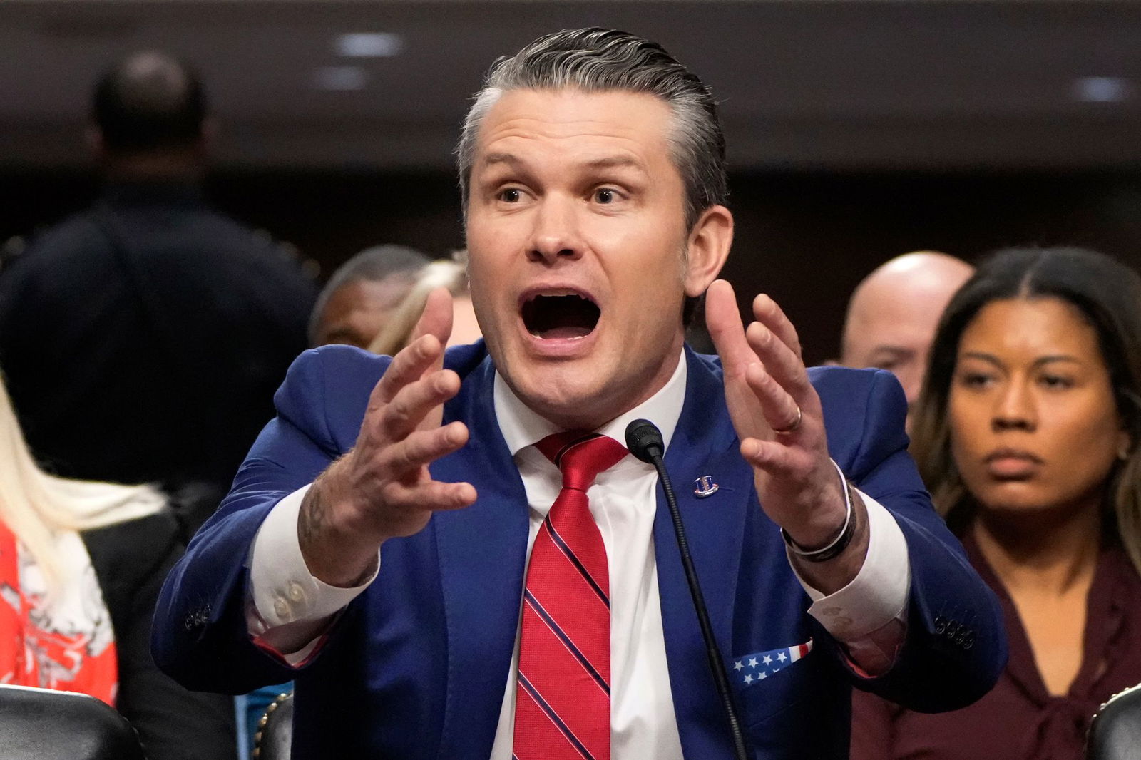 Pete Hegseth soll Verteidigungsminister werden. (Archivbild)