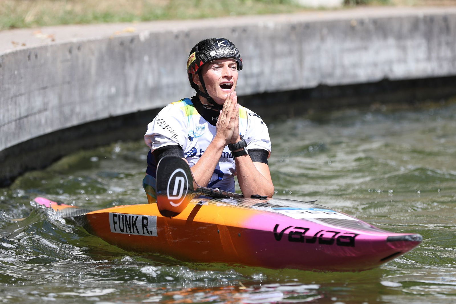 Ein ähnliches Boot wie das von Kanuslalom-Olympiasiegerin Ricarda Funk wurde der deutschen Meisterin Paulina Pirro gestohlen. Jetzt ist es wieder da.