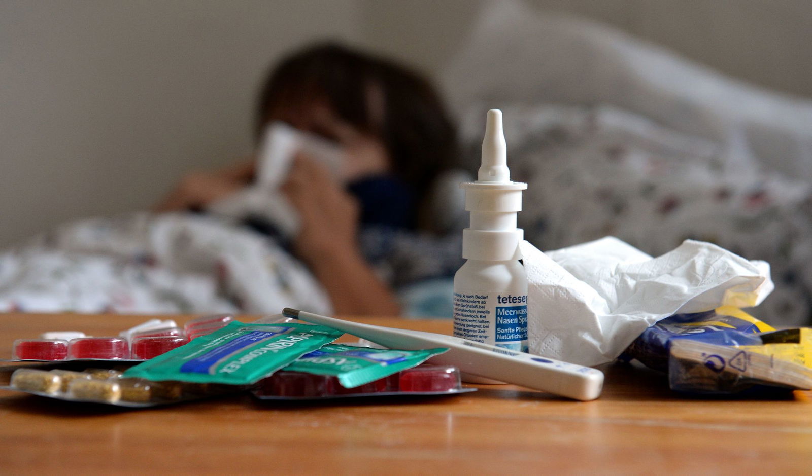 Die Fehltage durch Erkältungskrankheiten sind 2024 zurückgegangen. (Symbolbild)