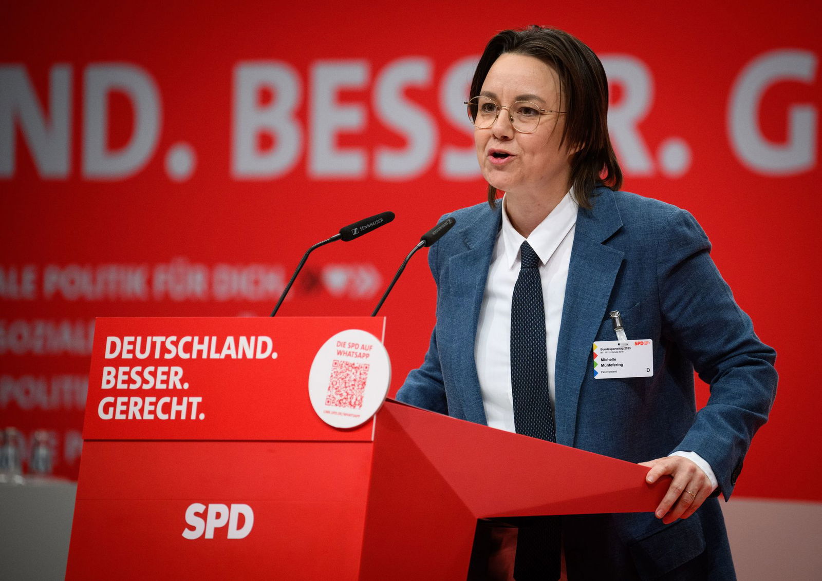 Michelle Müntefering (SPD). (Archivbild)