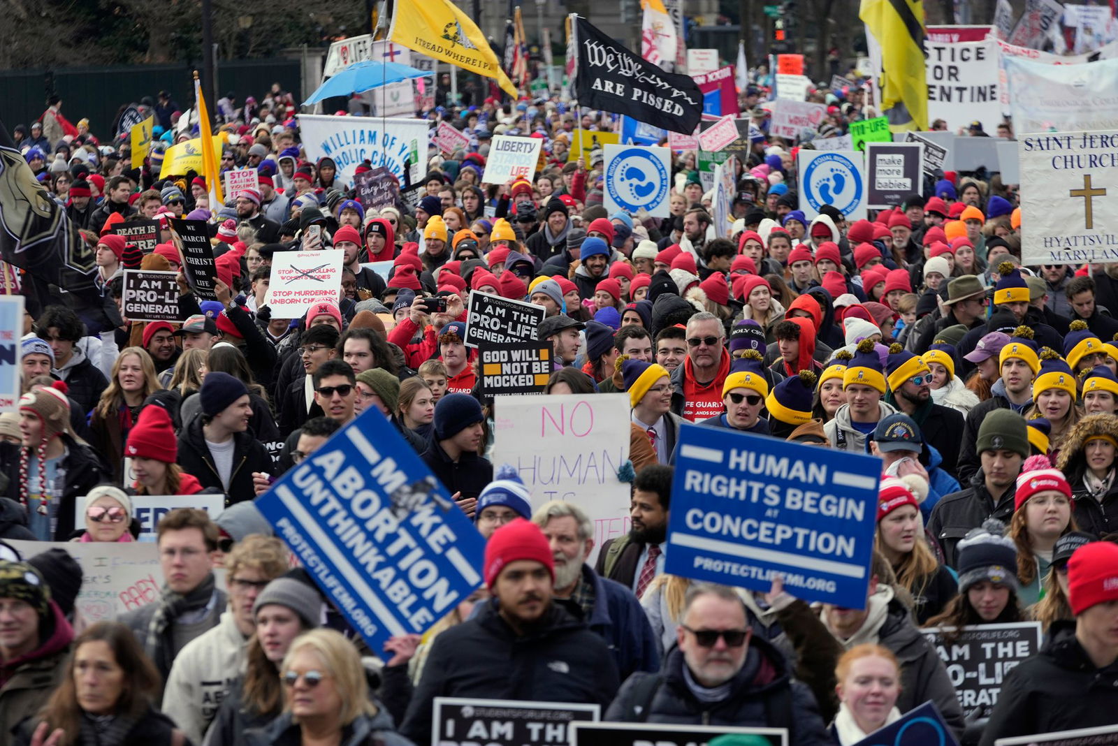 Der «Marsch für das Leben» findet jedes Jahr in der US-Hauptstadt statt. 