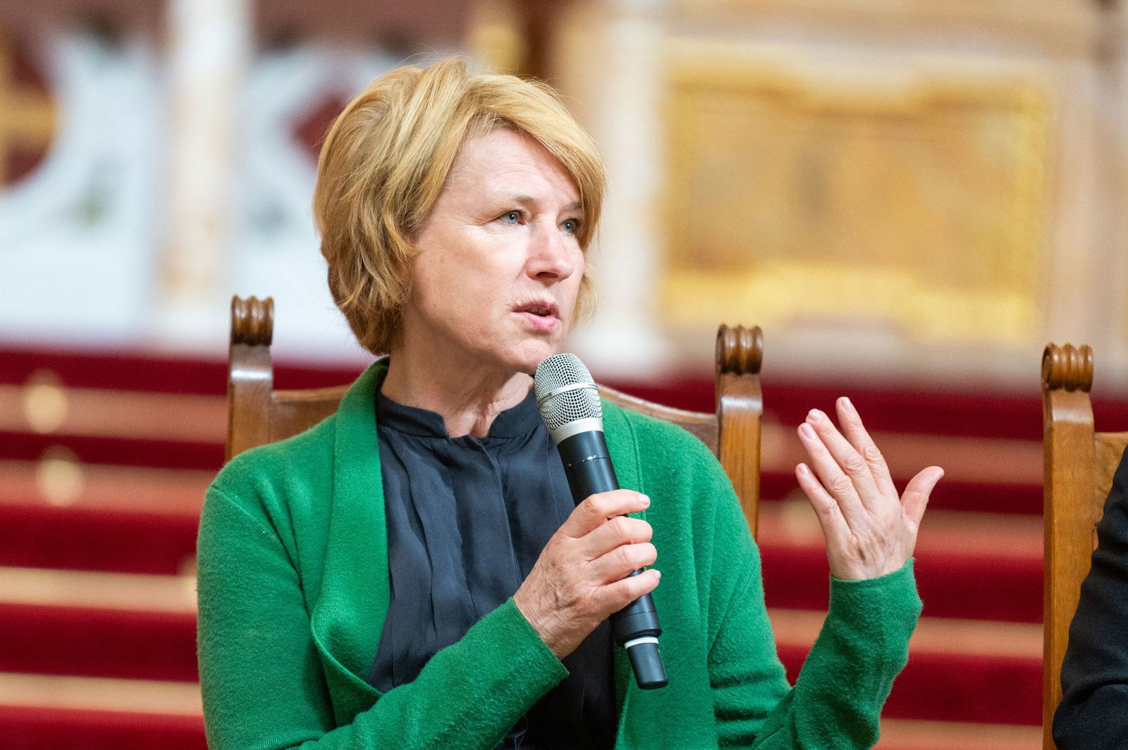 Corinna Harfouch kann sich einen Wechsel in die Politik nicht vorstellen. (Archivbild)