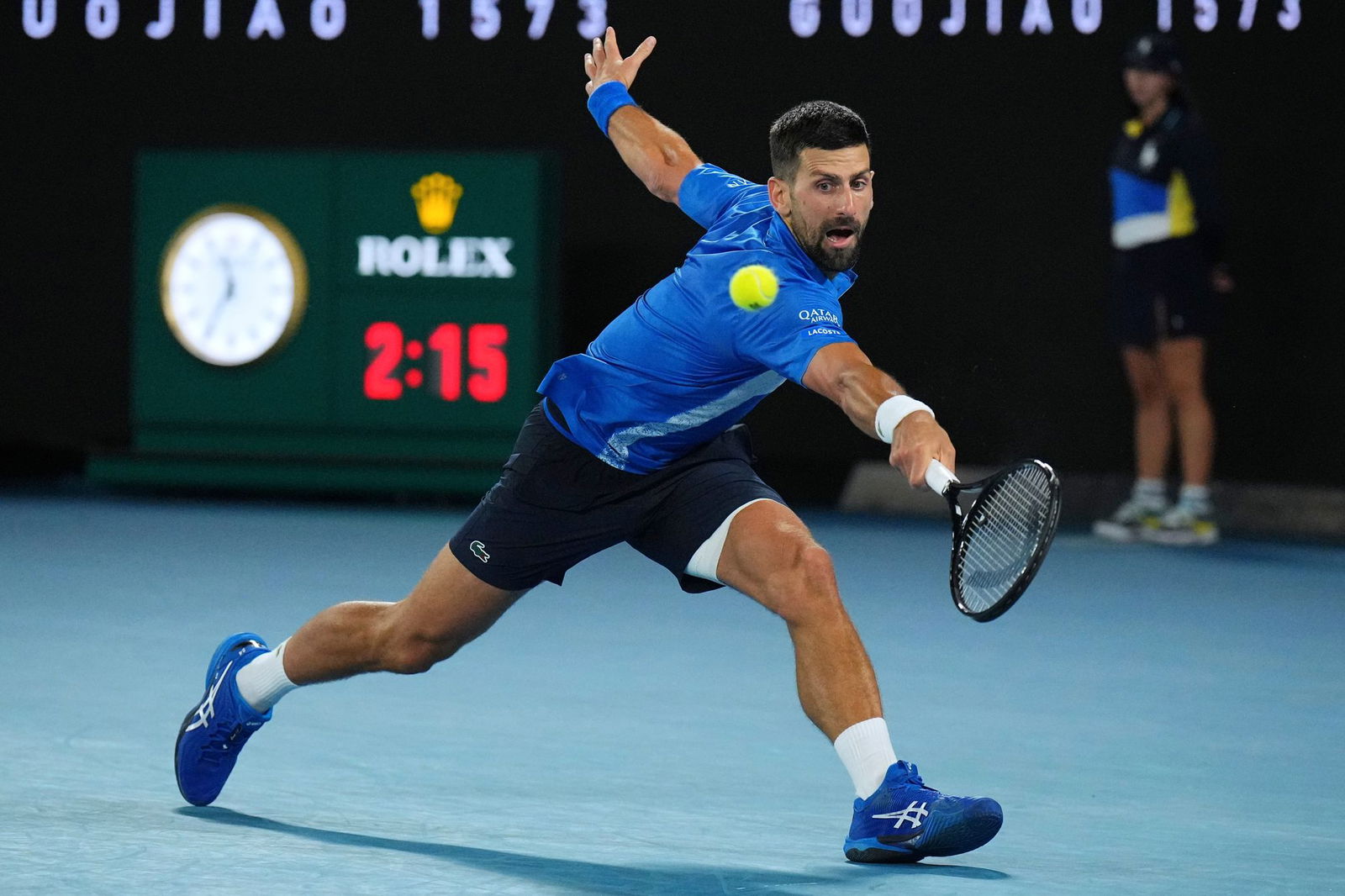 Novak Djokovic kämpfte sich trotz Verletzung ins Halbfinale gegen Alexander Zverev.