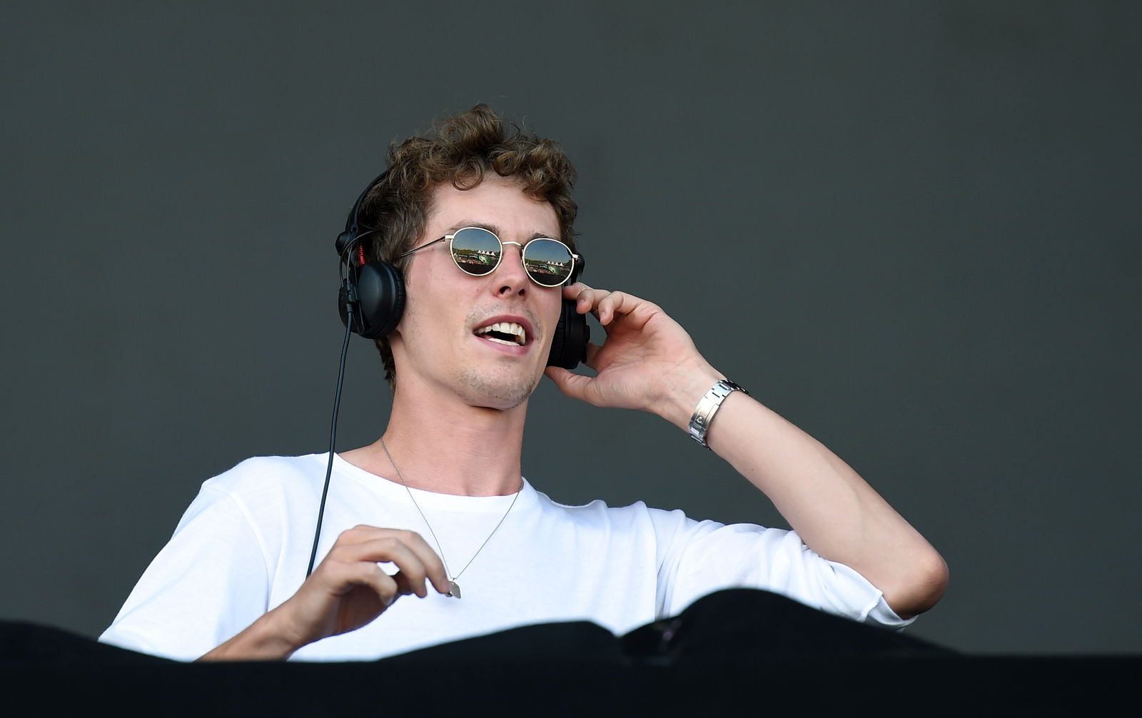 Lost Frequencies während eines Konzertes auf der Space Stage im Rahmen des Frequency 2018