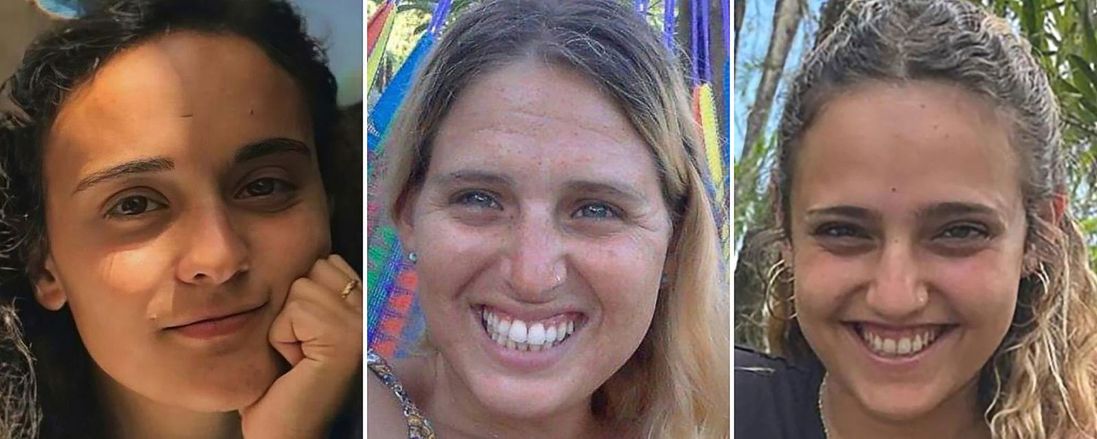 Drei israelische Geiseln. 