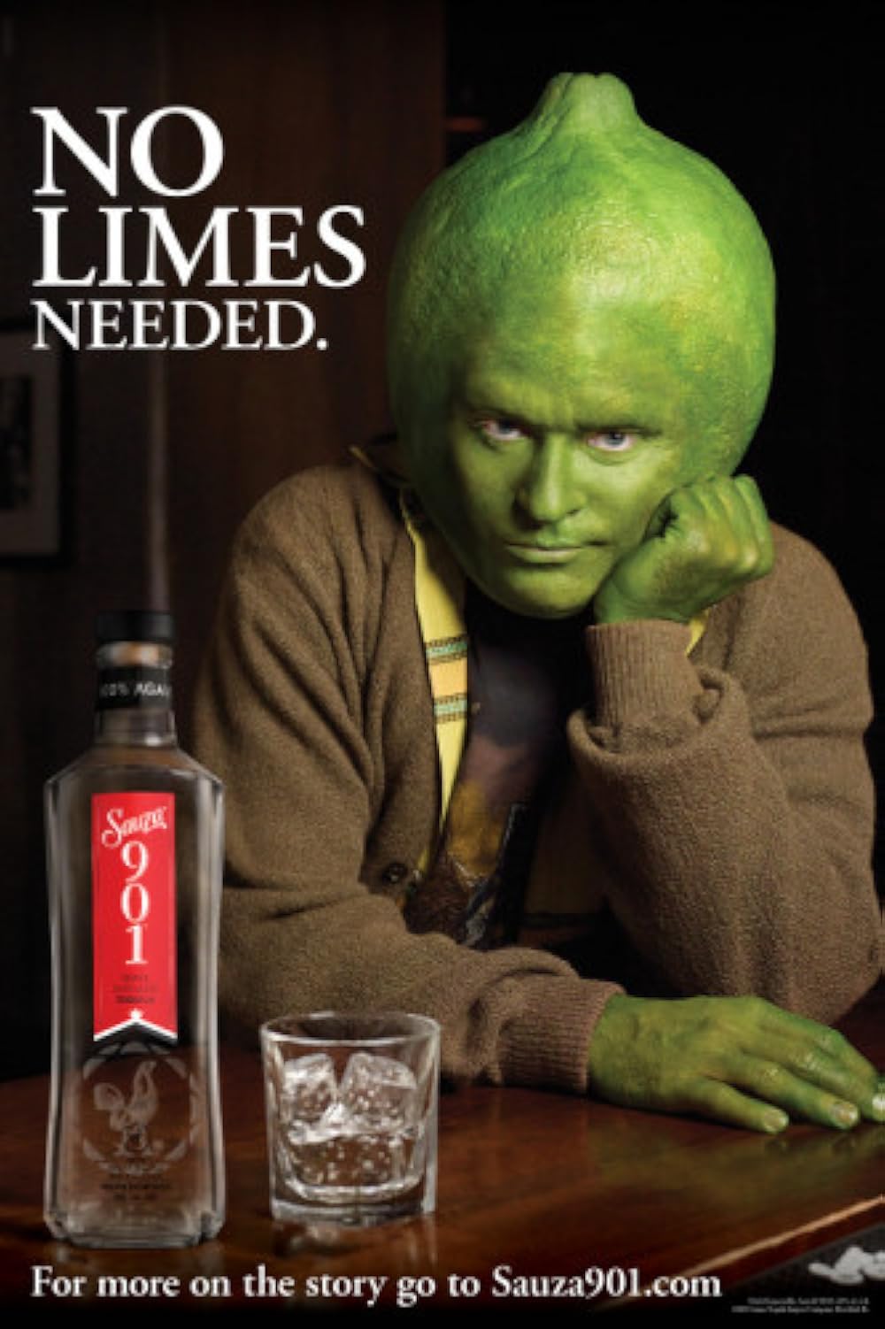 Justin Timberlake als Limette "Rick 'Sour' Vane" im Werbefilm seines Tequilas