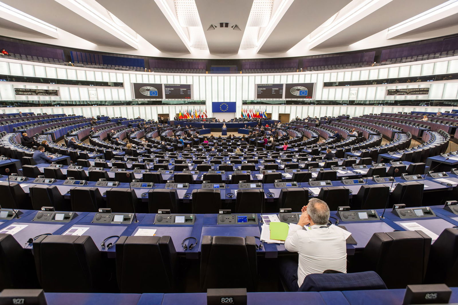 Das Europaparlament erprobt neue Regeln gegen Abwesenheit von Abgeordneten. (Archivbild) 