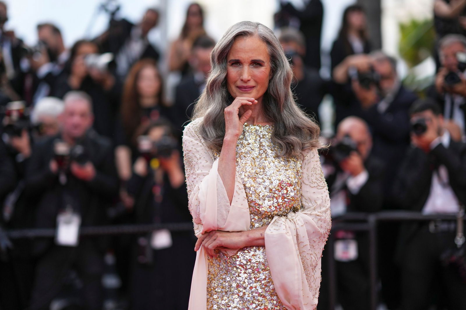 Andie MacDowell musste den Alltag ohne ihre Kinder erst genießen lernen. (Archivbild)