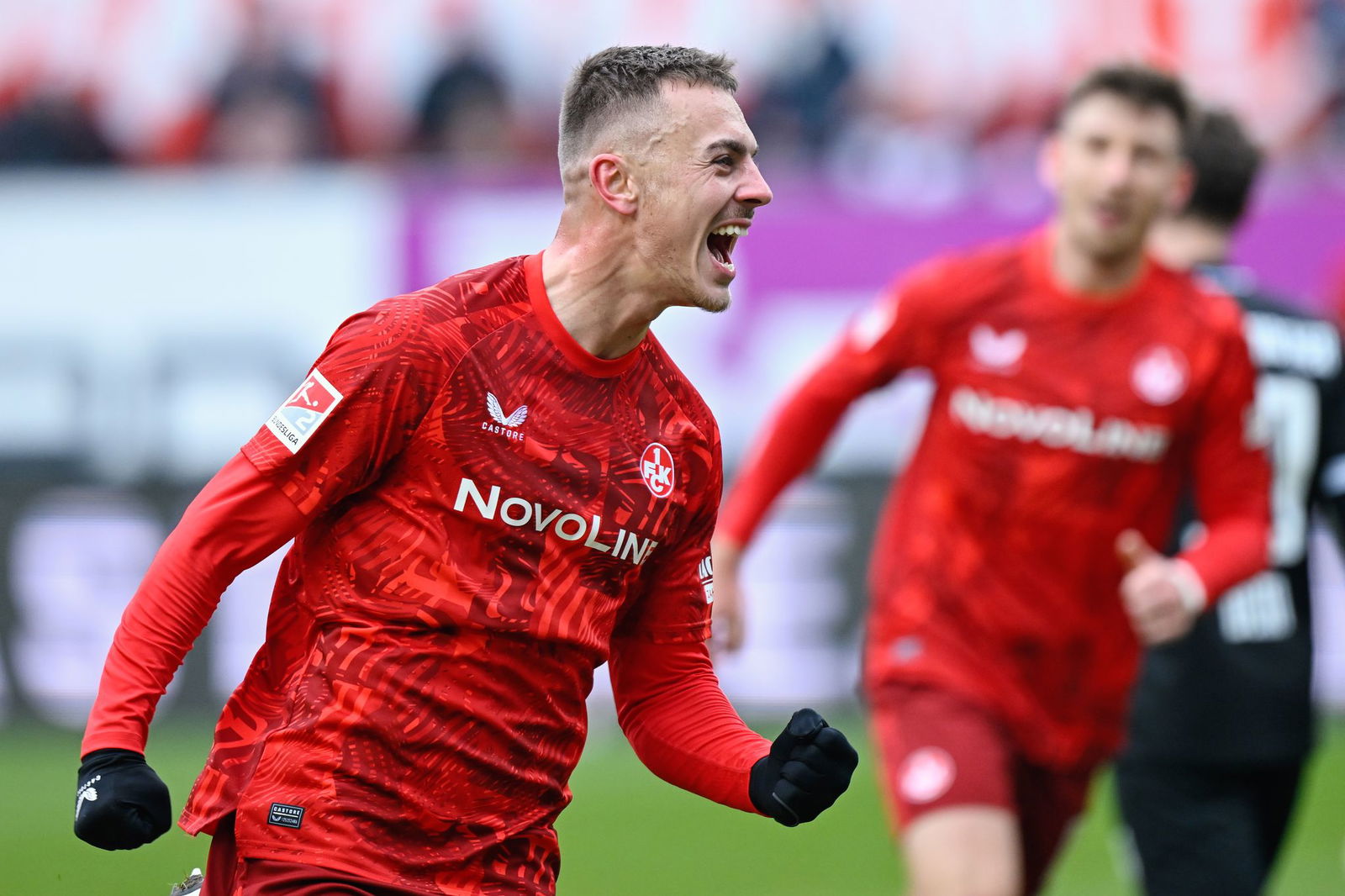 Kaiserslauterns Torschütze Kaloc.