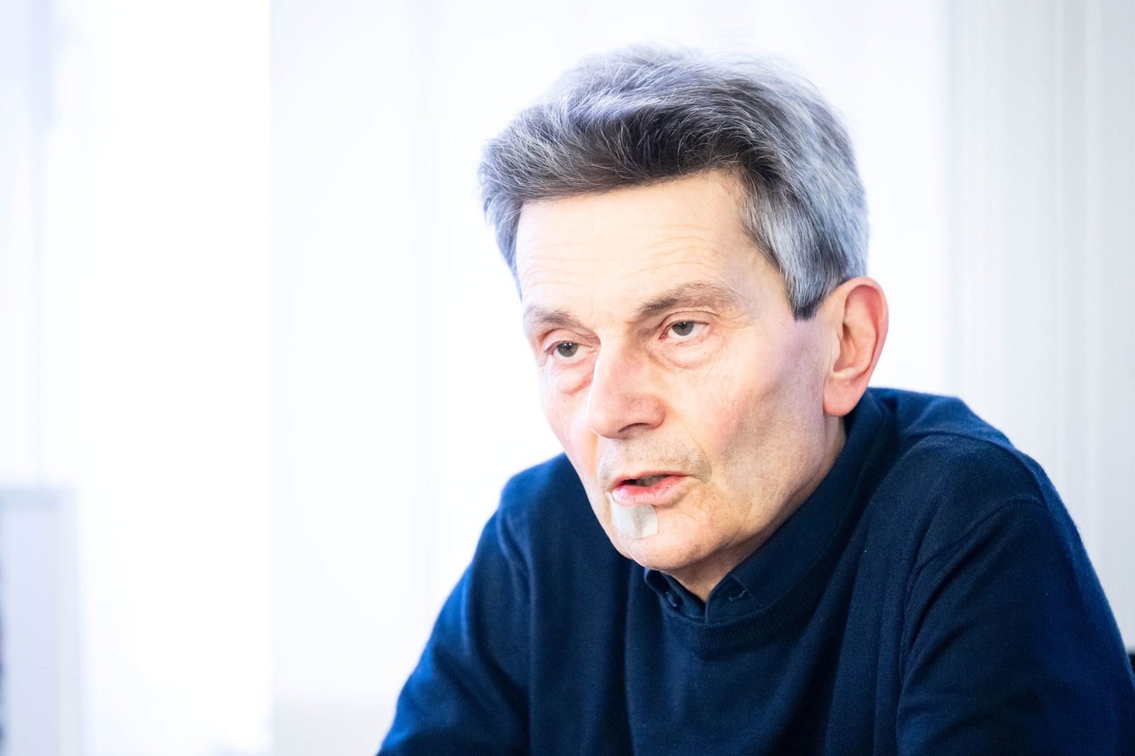 Der SPD-Fraktionschef hofft auf eine Aufholjagd seiner Partei.