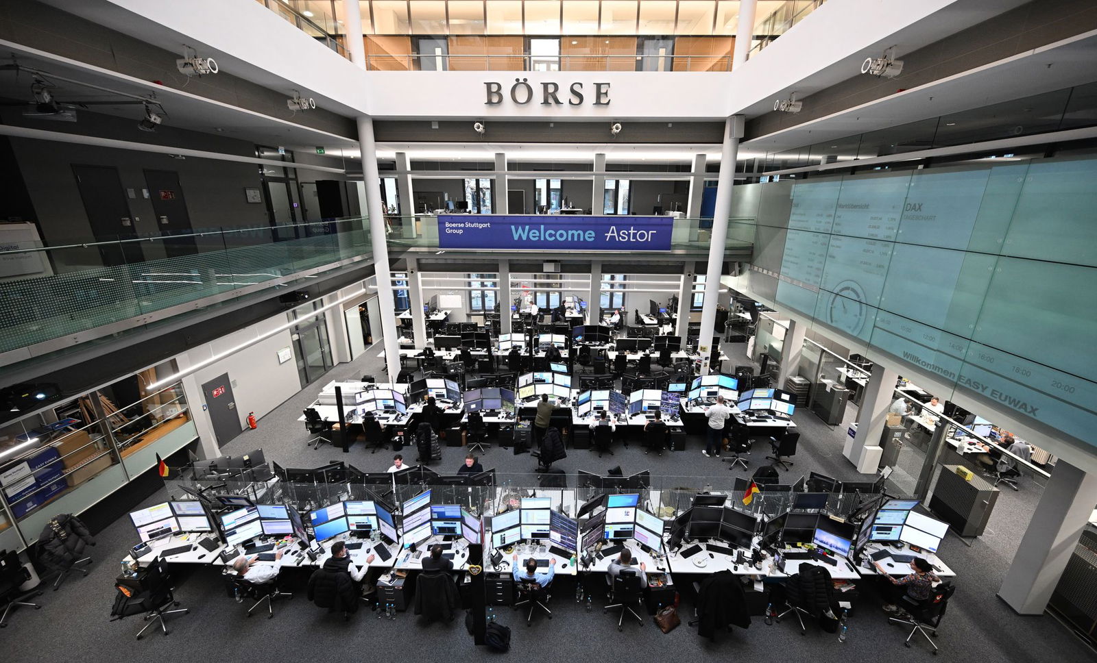 Börse Stuttgart erwartet Zunahme des Handels mit Kryptowährungen. (Archivbild)