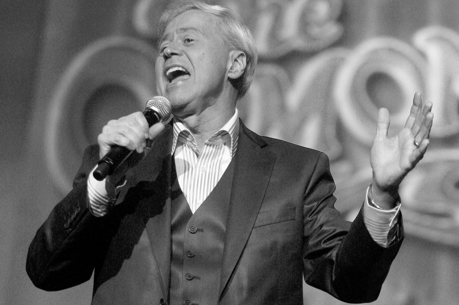 Wayne Osmond bei einem Auftritt zum 50-jährigen Jubiläum der Osamonds-Show. (Archivbild)