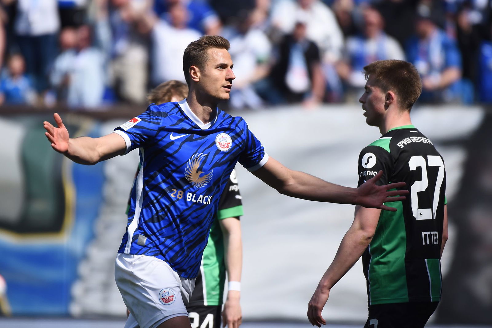 Kennt die 2. Liga aus Rostock: Ulm-Neuzugang Dennis Dressel.
