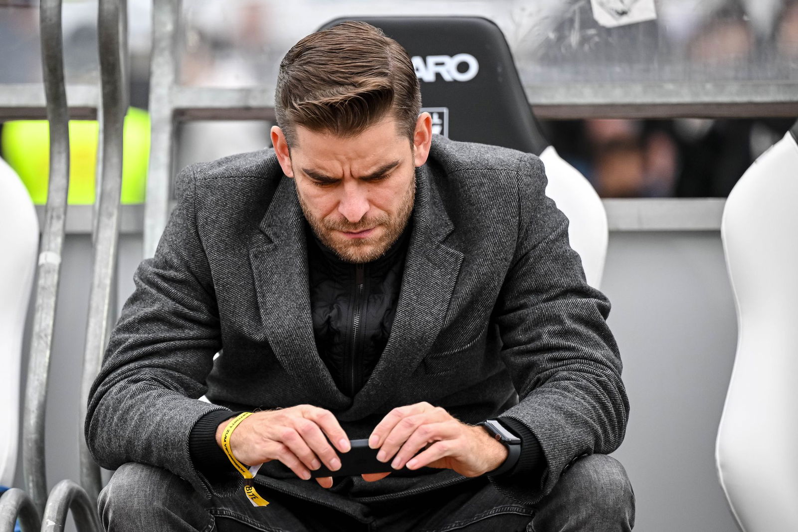 Geschäftsführer Michael Becker sprach über die knifflige Stürmersuche des Karlsruher SC.