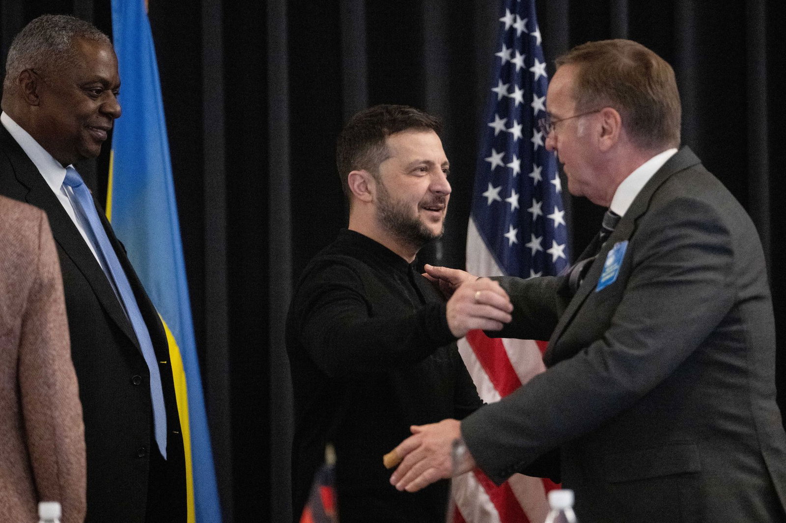 Für US-Verteidigungsminister Austin ist es das letzte Ramstein-Treffen. 