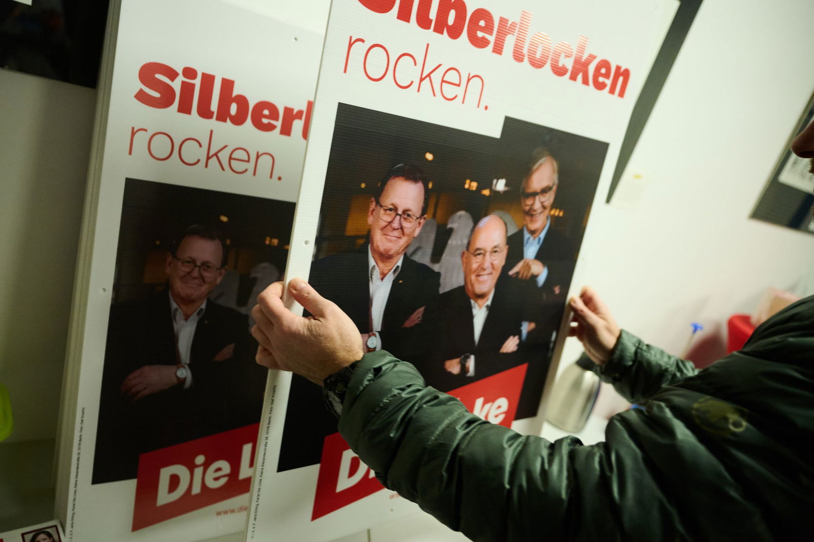 Bodo Ramelow, Gregor Gysi und Dietmar Batsch sollen Direktmandate für die Linke holen und ihr so den erneuten Einzug in den Bundestag sichern. (Archivbild) 