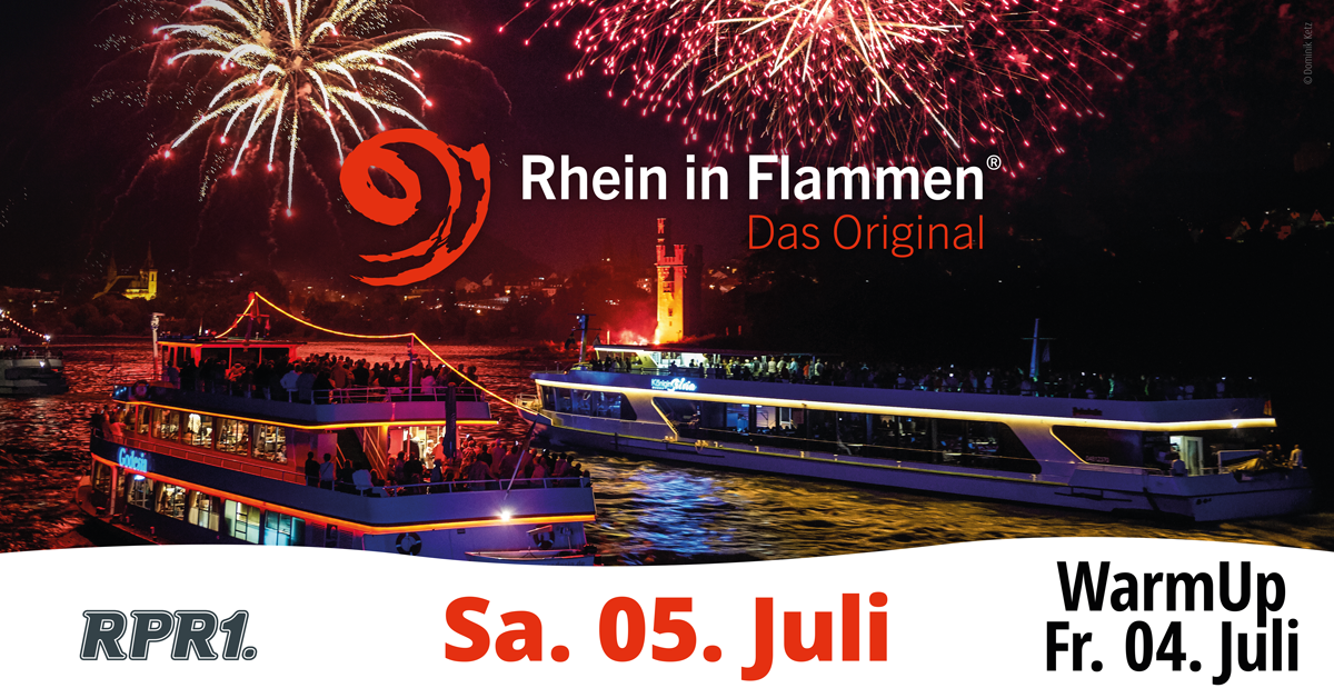 Rhein in Flammen Bingen