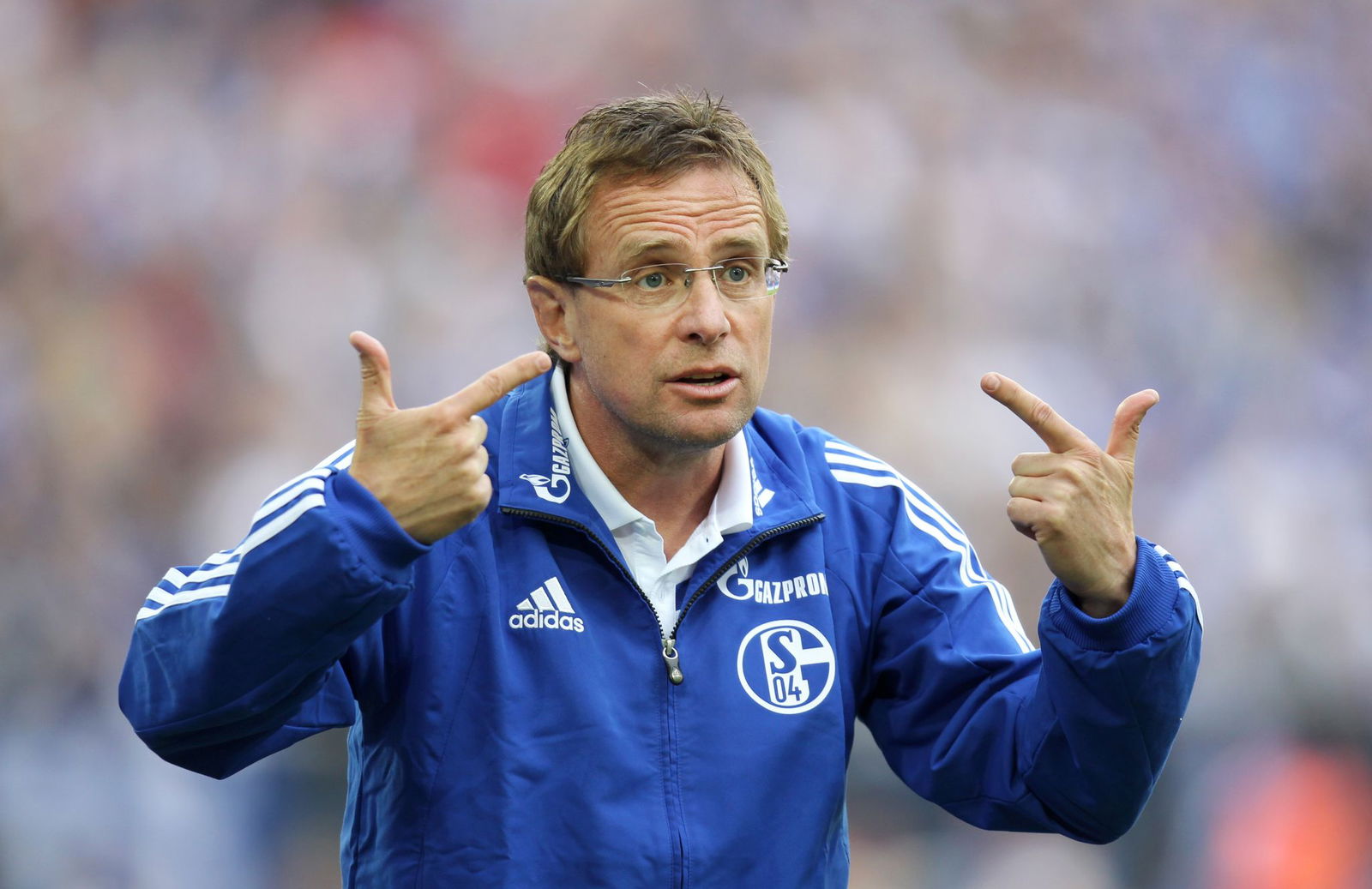 Rangnick war in der Vergangenheit Trainer vom Dortmunder Erzrivalen Schalke 04.