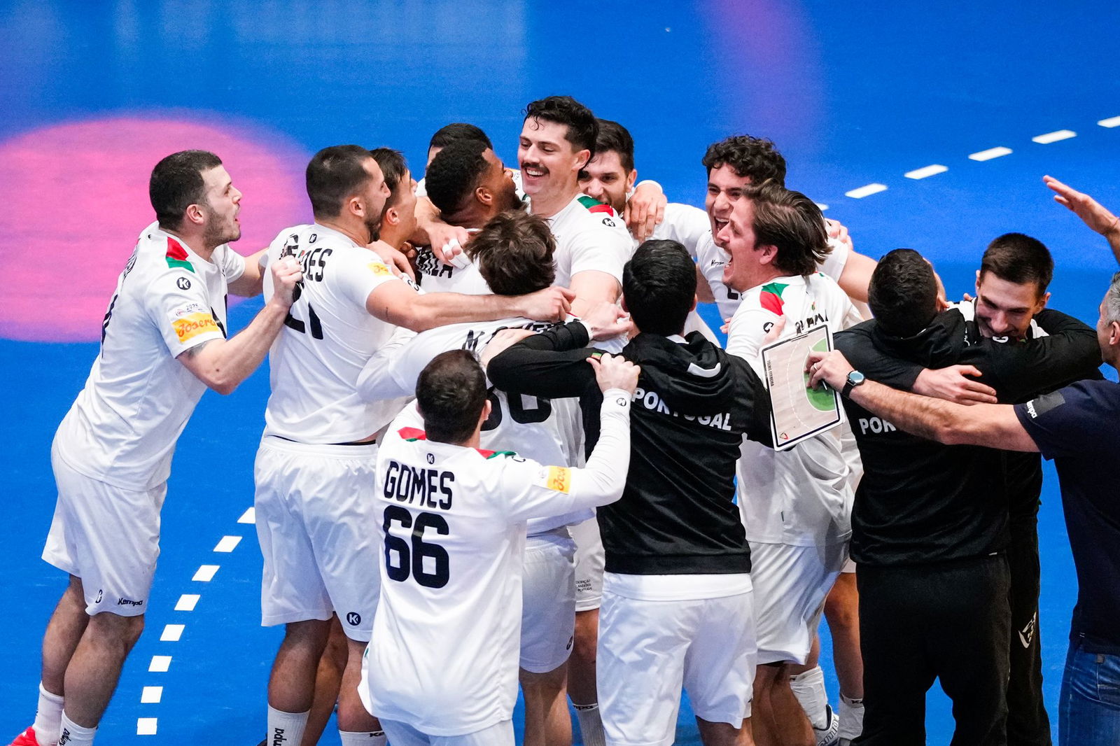 Portugals Handballer stehen im WM-Viertelfinale.