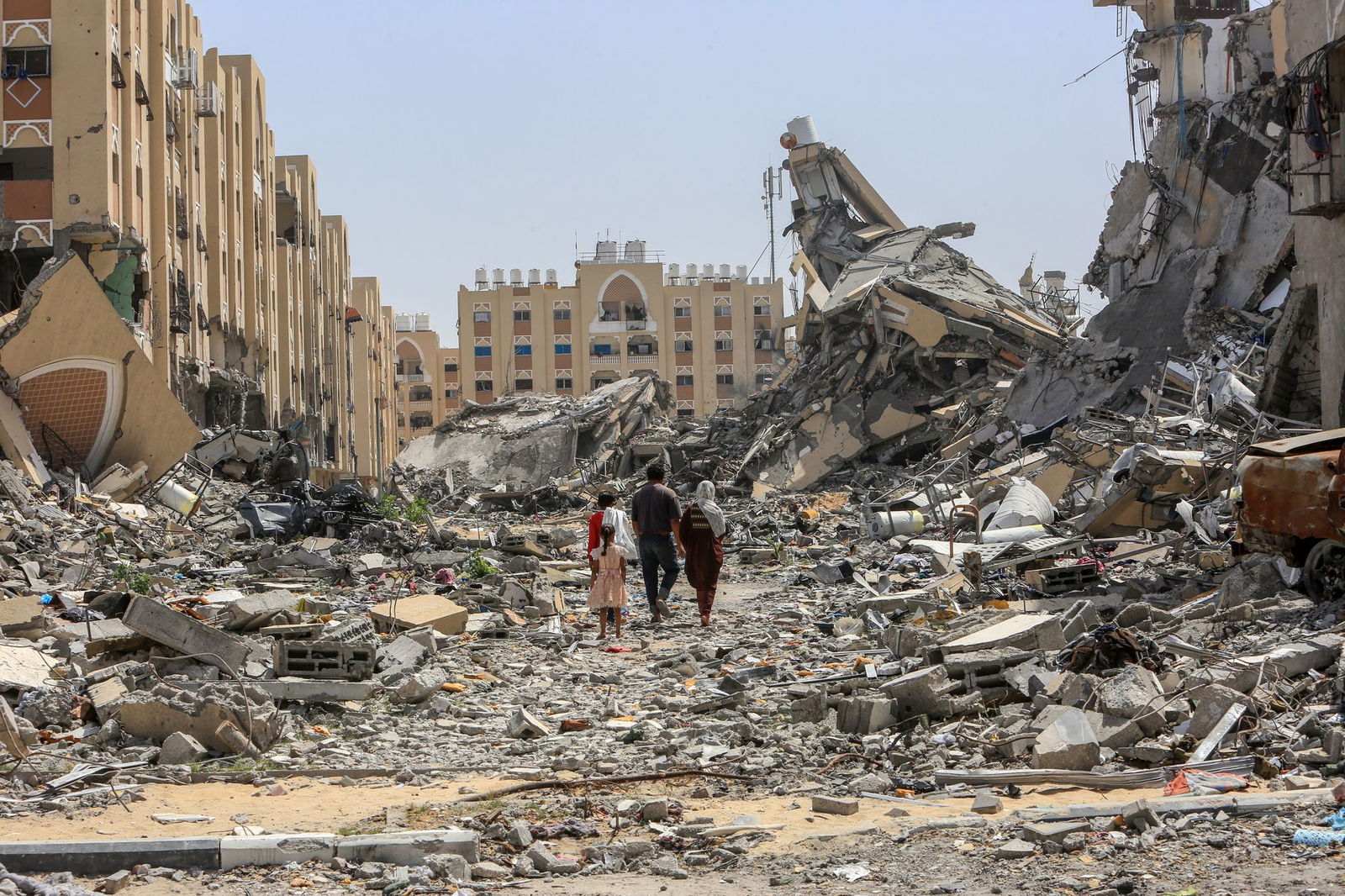 US-Präsident Trump preist den verwüsteten Gazastreifen für seine «phänomenale Lage». (Archivbild)