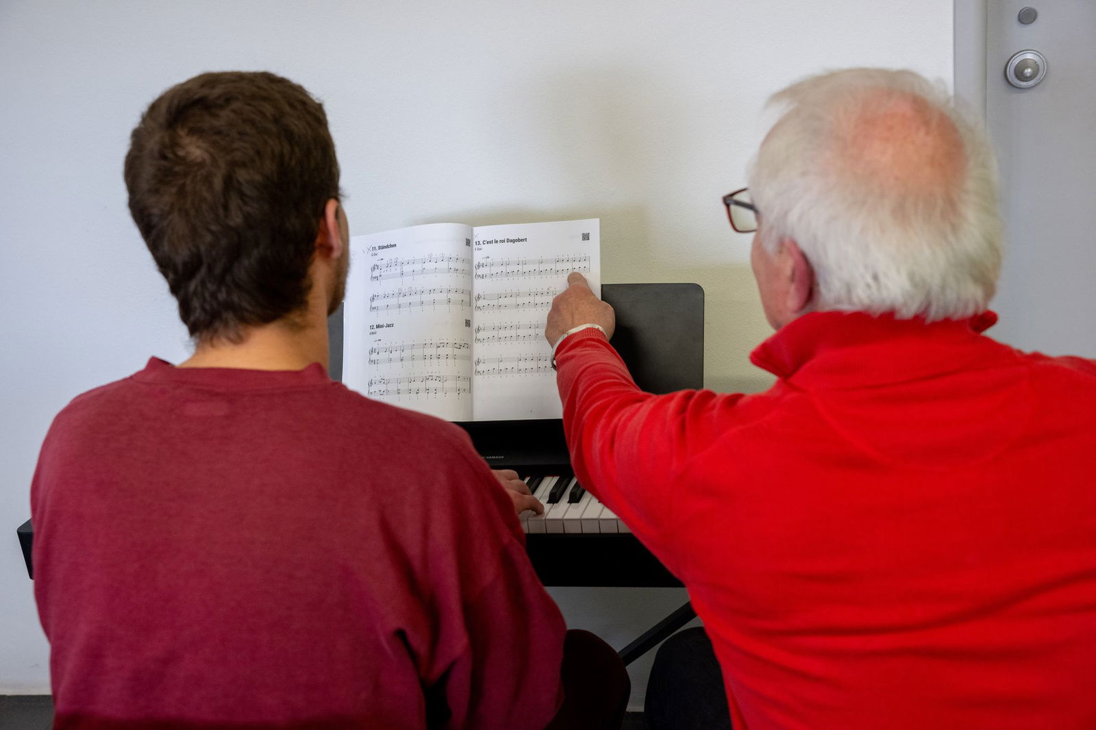 Vlady freut sich jede Woche auf seine Klavierstunde. (Archivbild)