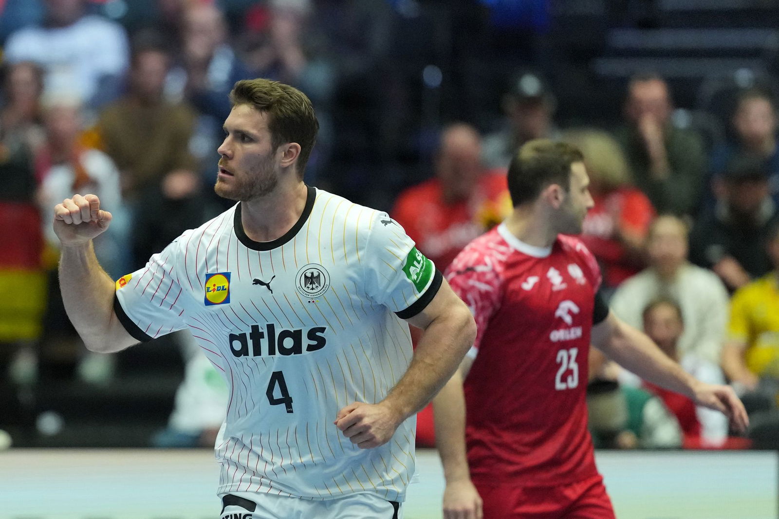 Kapitän Johannes Golla übernahm immer wieder Verantwortung.