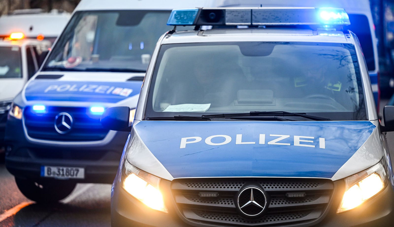 Die Polizei ist mit Spezialkräften im Einsatz.