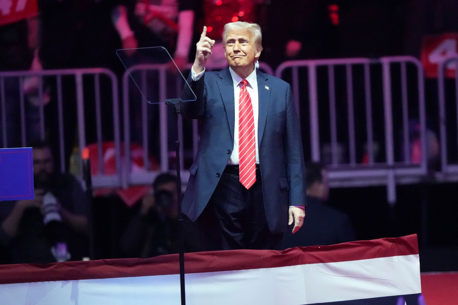 Eine Unterstützerin sagte, Trump sei «fast wie Gott».