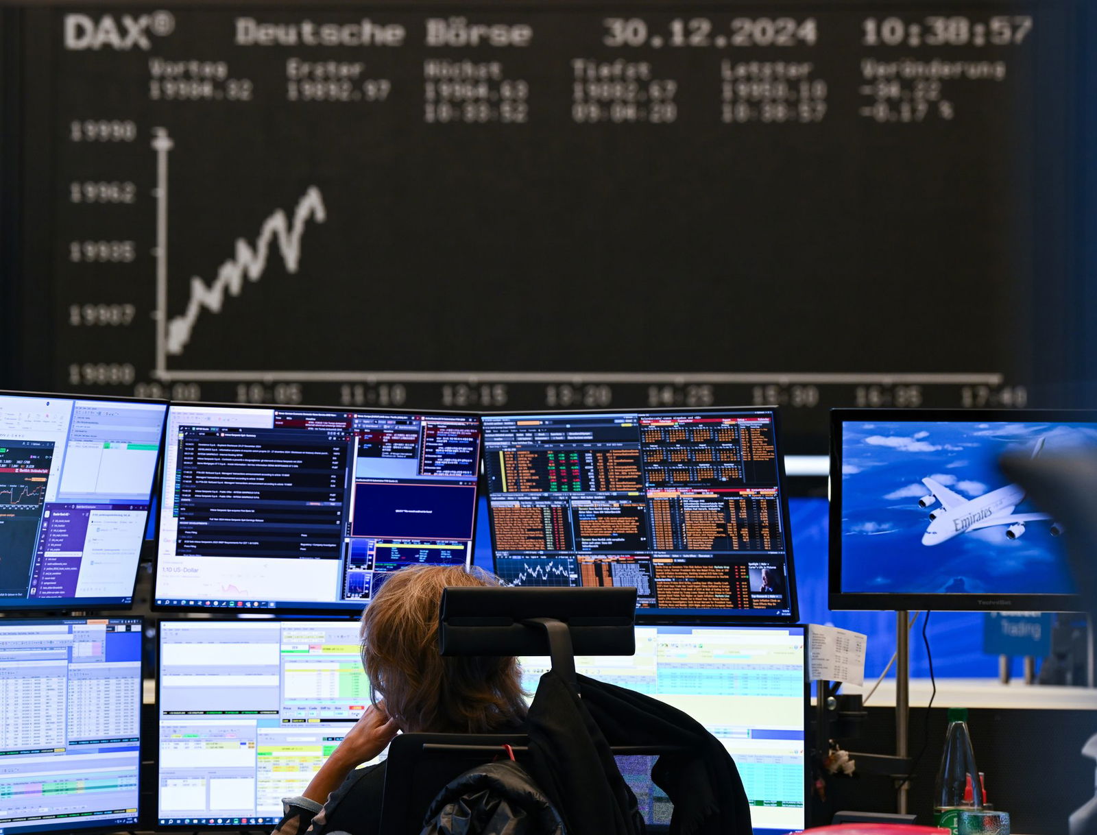 Frankfurter Börse: Unter den 100 wertvollsten Börsenkonzernen der Welt sind nur drei deutsche (Archivbild).