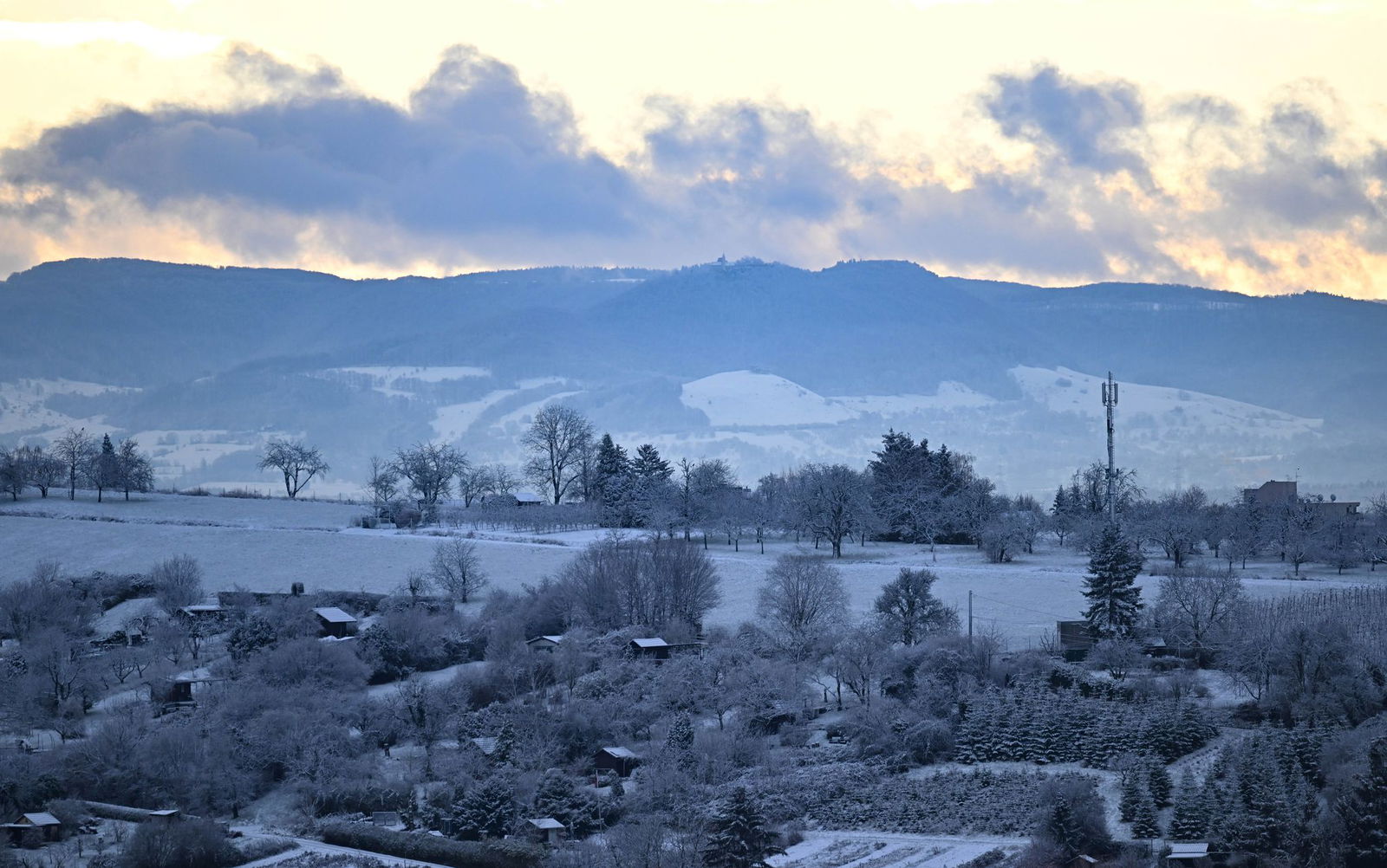 Am Wochenende ist von Winter bis Frühling wettertechnisch alles dabei. 