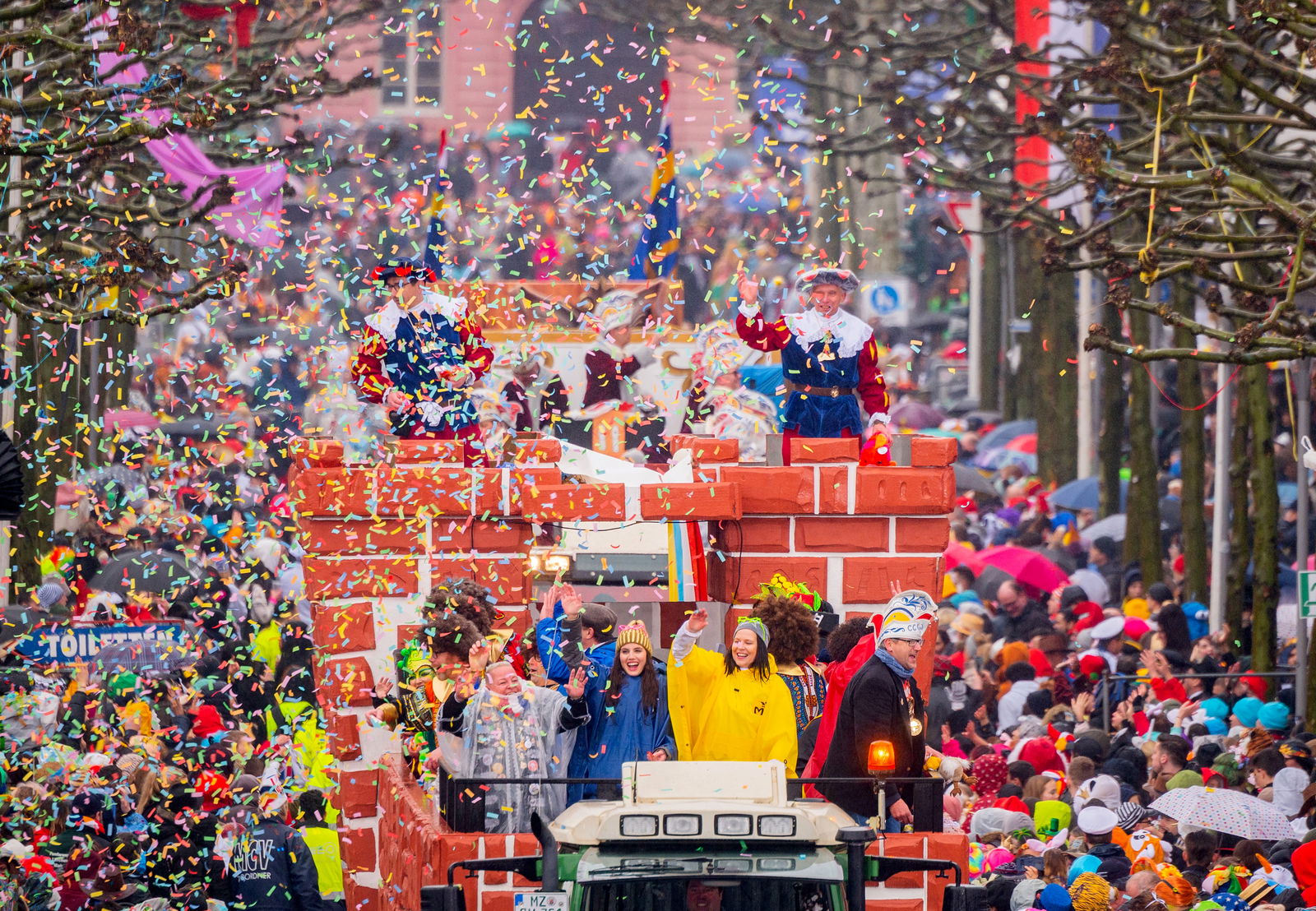 Rosenmontagzug in Mainz