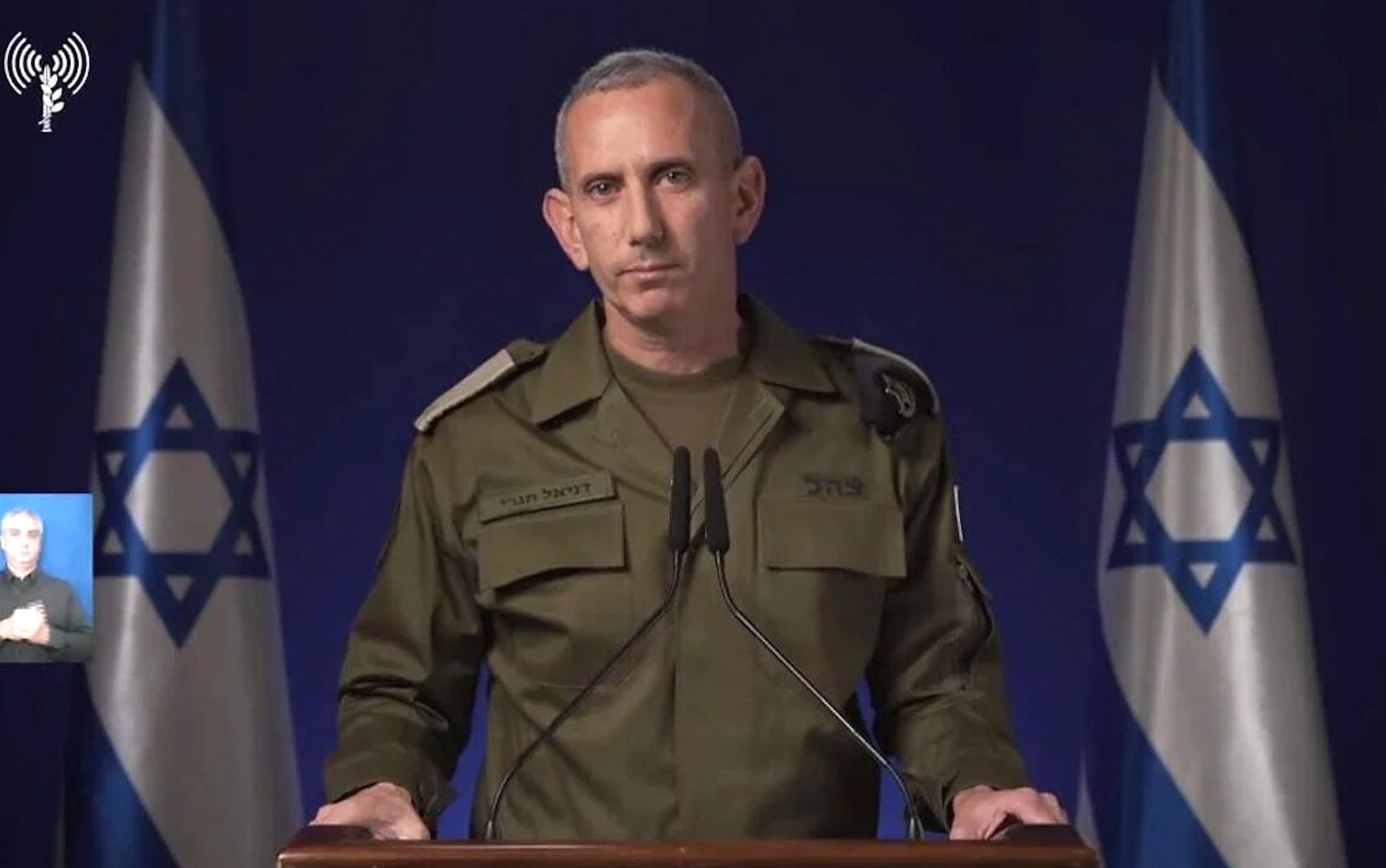 Der israelische Armee-Sprecher Daniel Hagari hat Terroristen im Gazastreifen vorgeworfen, zwei kleine in den Küstenstreifen verschleppte Jungen grausam ermordet zu haben. (Foto-Archiv)