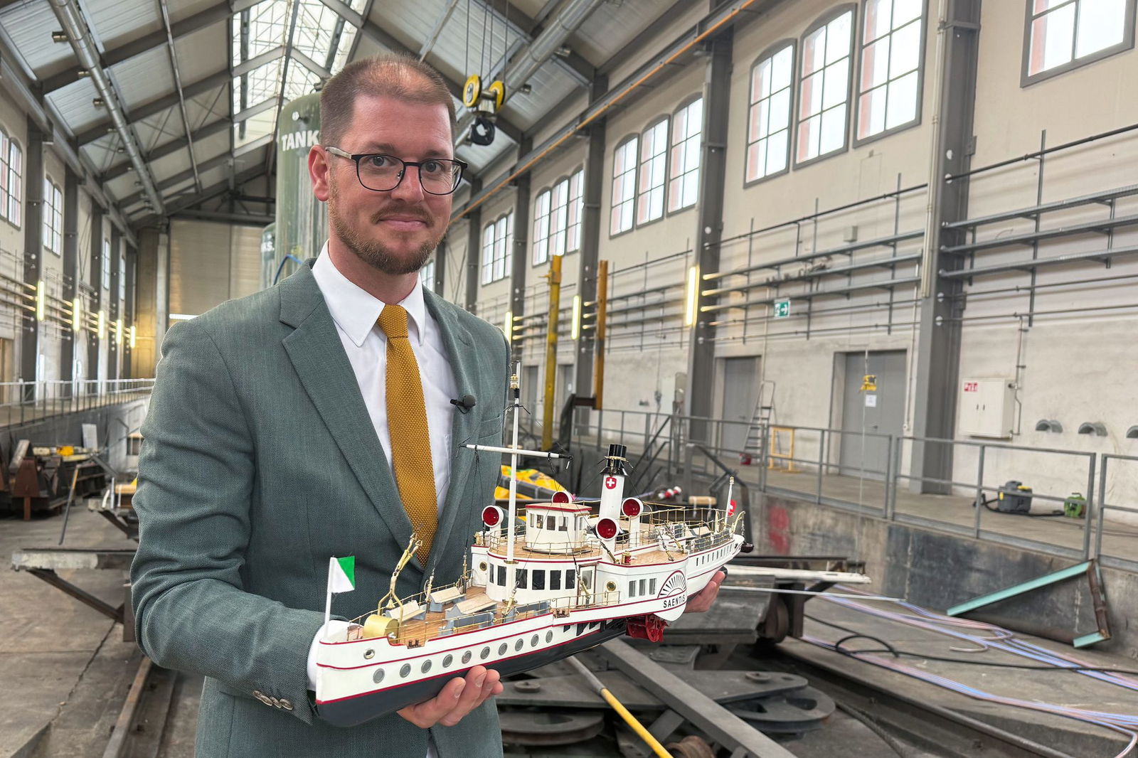 Der Verein um Paganini wollte die «Säntis» als Zeugnis der Bodensee-Schifffahrtsgeschichte ausstellen. (Archivbild)