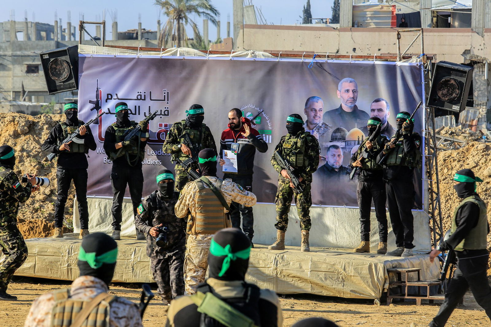 Nach der Freilassung drei weiterer Geiseln durch die islamistische Hamas befinden sich noch 79 Entführte in Gaza. 